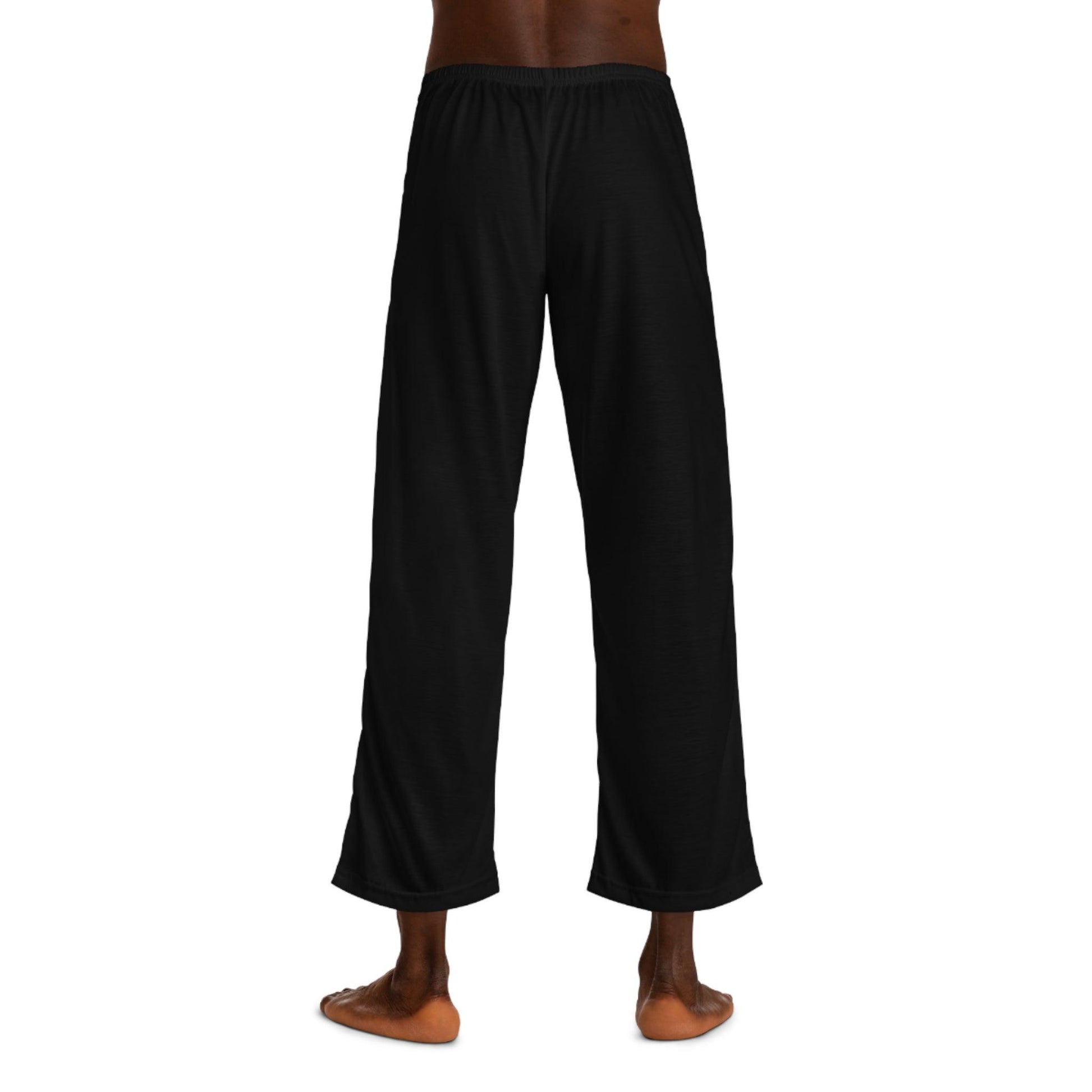 Men's Pajama Pants - Black - Lizard Vigilante