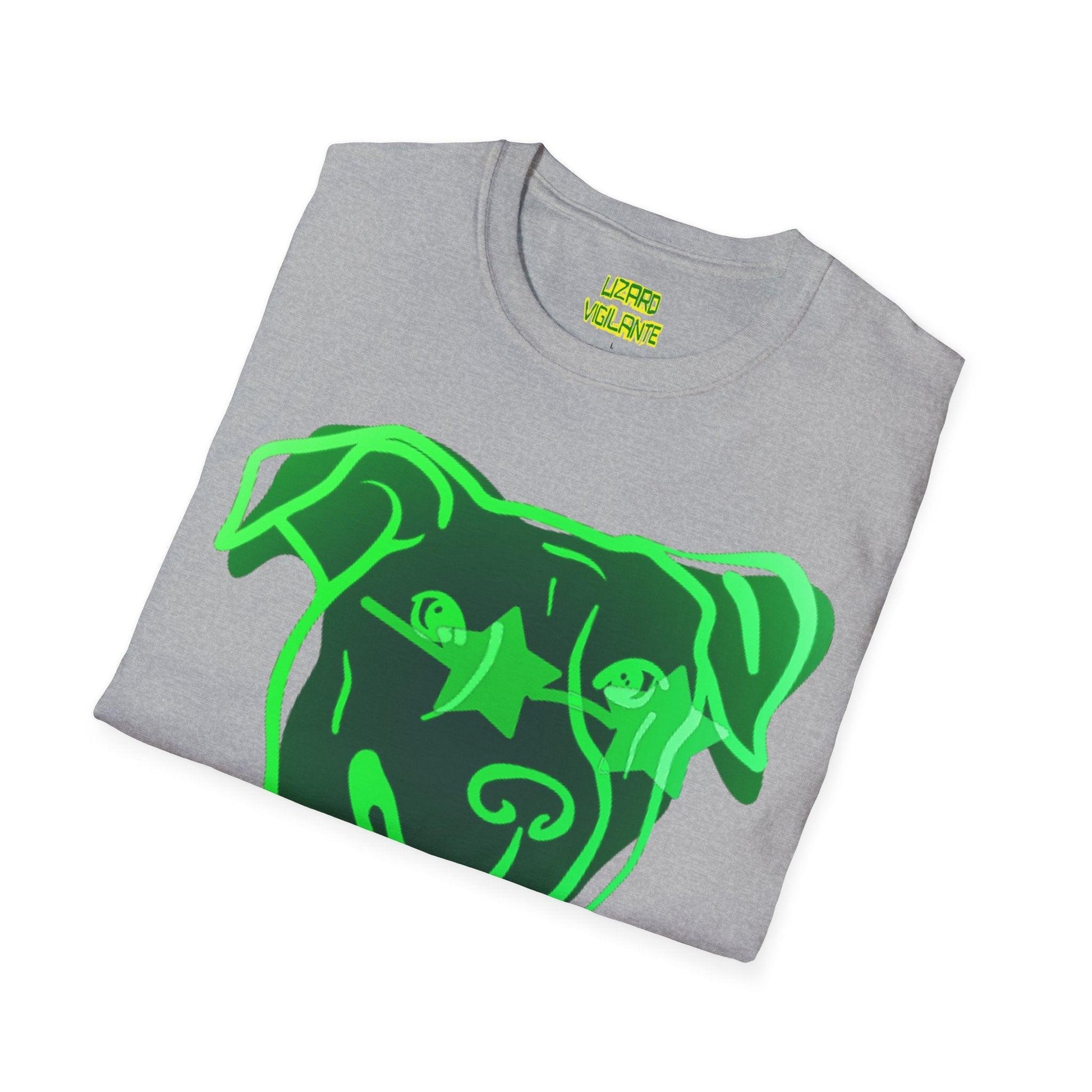 No Pawprints, Please Unisex Softstyle T-Shirt - Lizard Vigilante