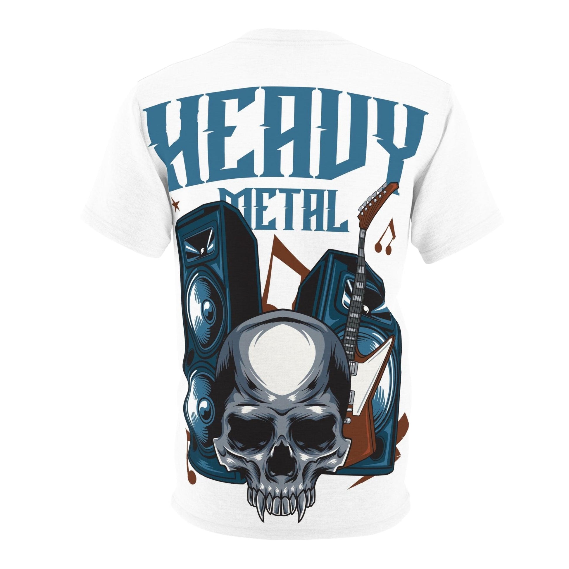 Skull Heavy Metal Unisex Tee - Lizard Vigilante