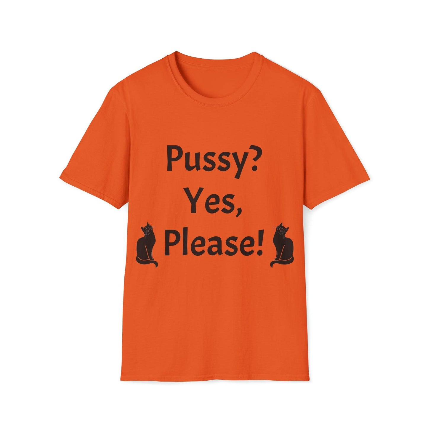 Pussy? Yes, Please! Unisex Softstyle T-Shirt - Lizard Vigilante