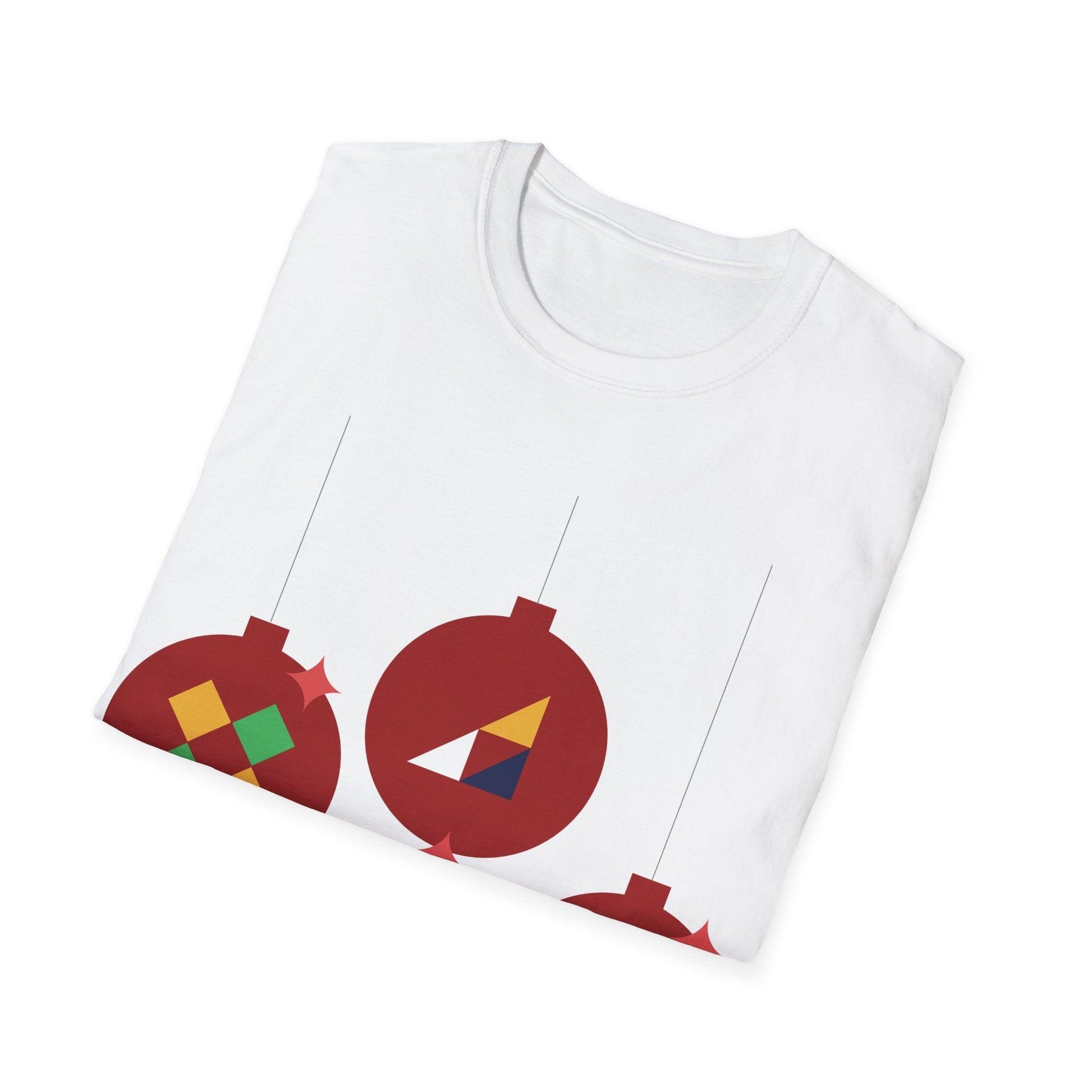 Xmas Balls Unisex Softstyle T-Shirt - Lizard Vigilante