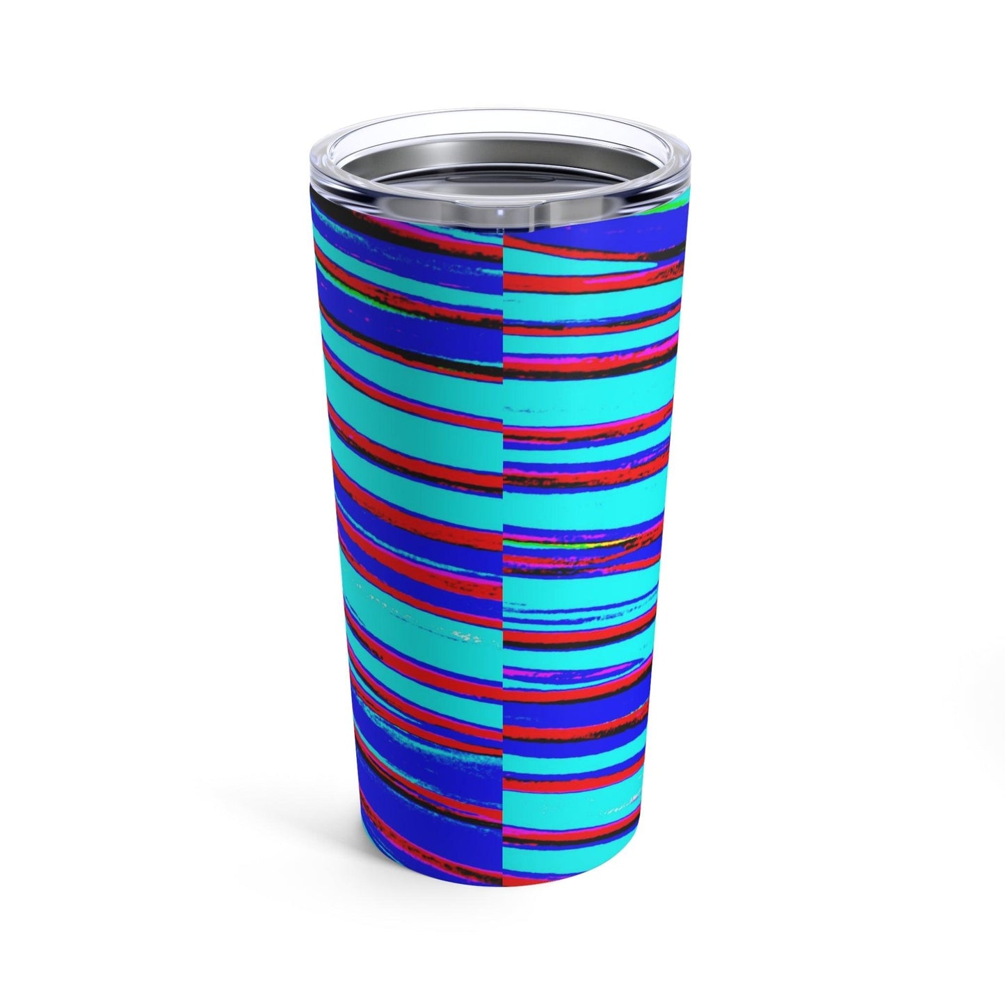 Strips Tumbler 20oz - Lizard Vigilante