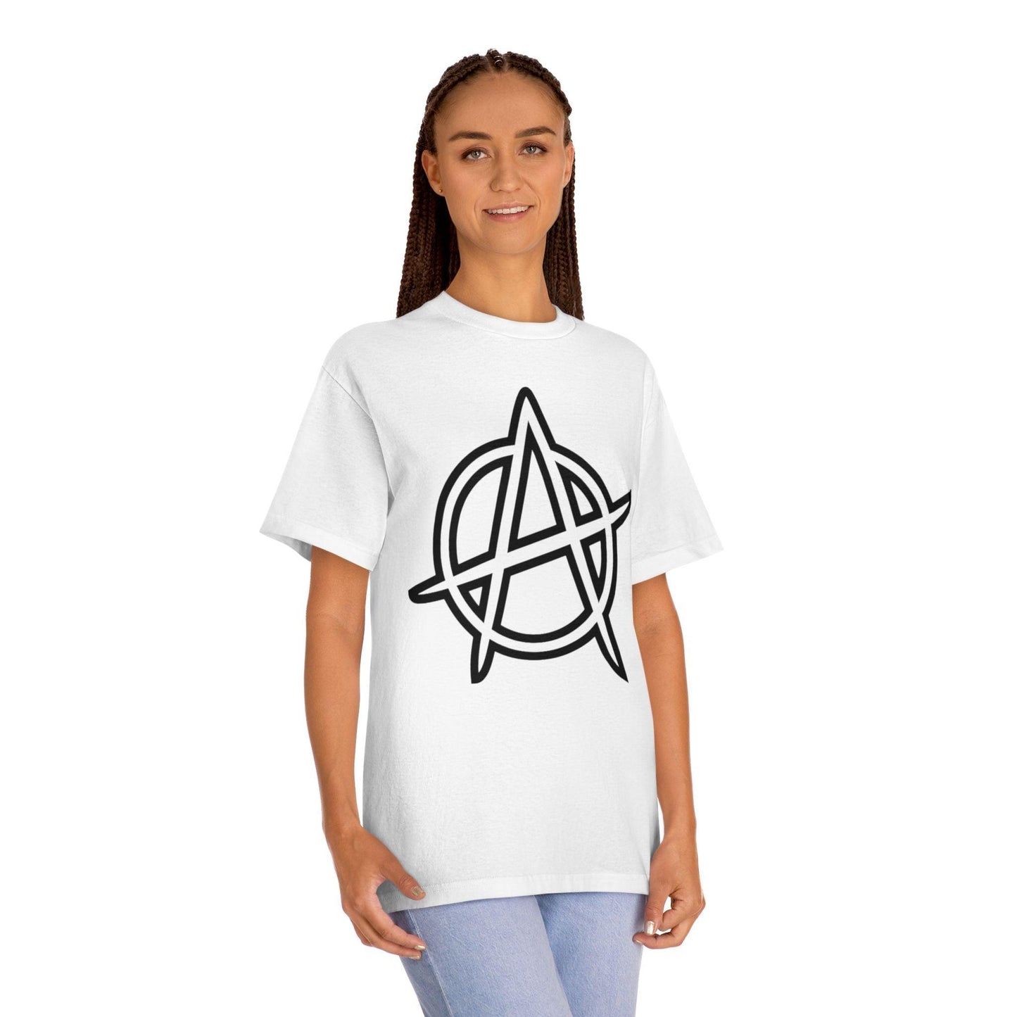 Anarchy Symbol Punker Unisex Classic Tee - Premium T-Shirt from Printify - Just $33.73! Shop now at Lizard Vigilante