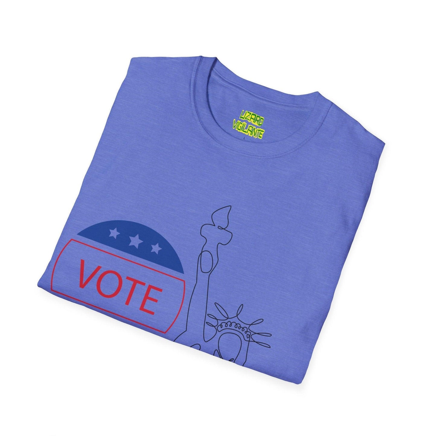 VOTE Liberty Unisex Softstyle T-Shirt - Lizard Vigilante