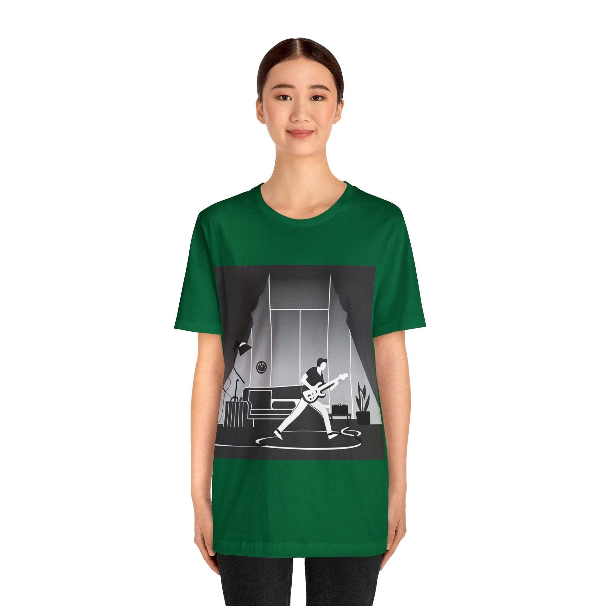 Living Room Jam Unisex Jersey Short Sleeve Tee - Lizard Vigilante