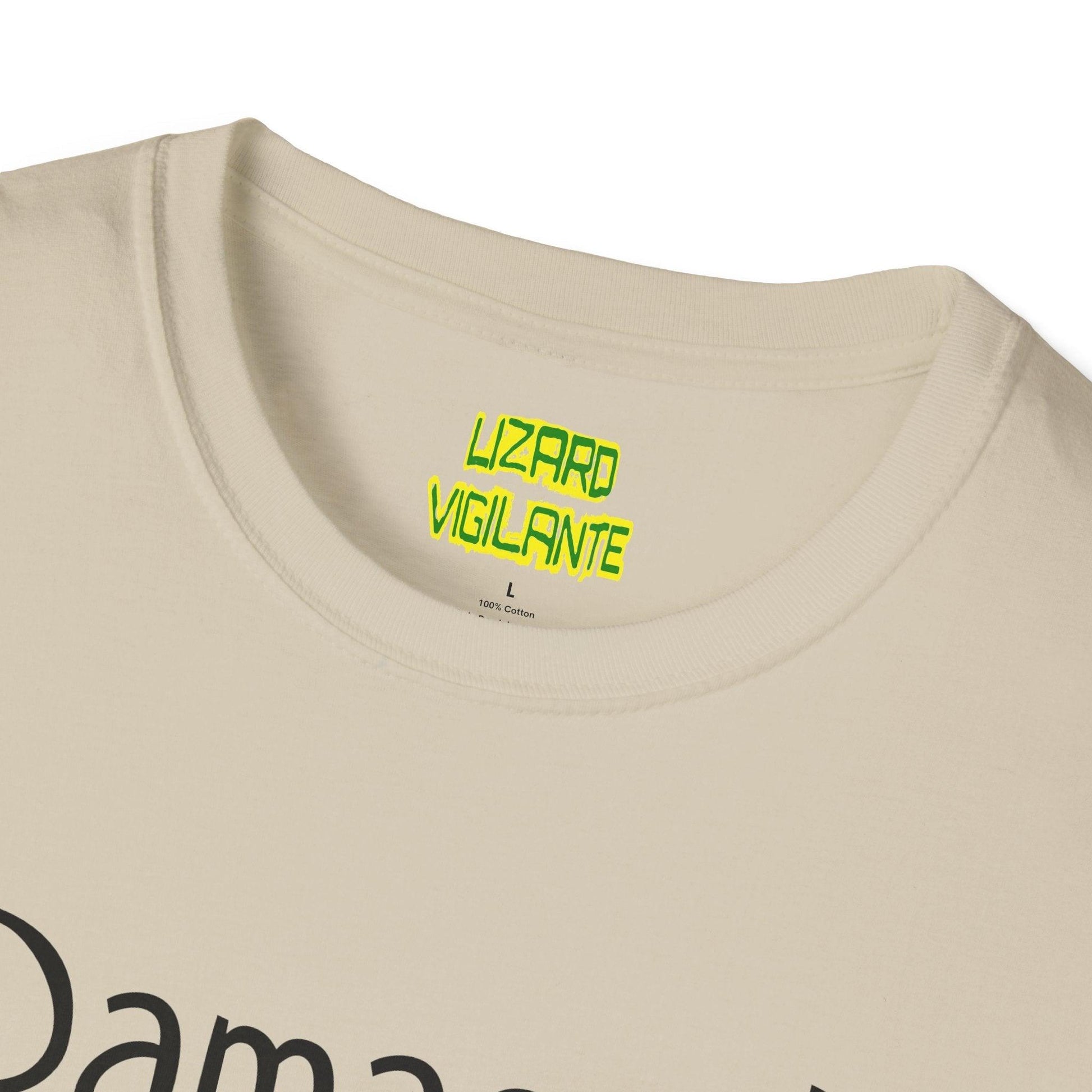 Damaged but doable. Unisex Softstyle T-Shirt - Lizard Vigilante