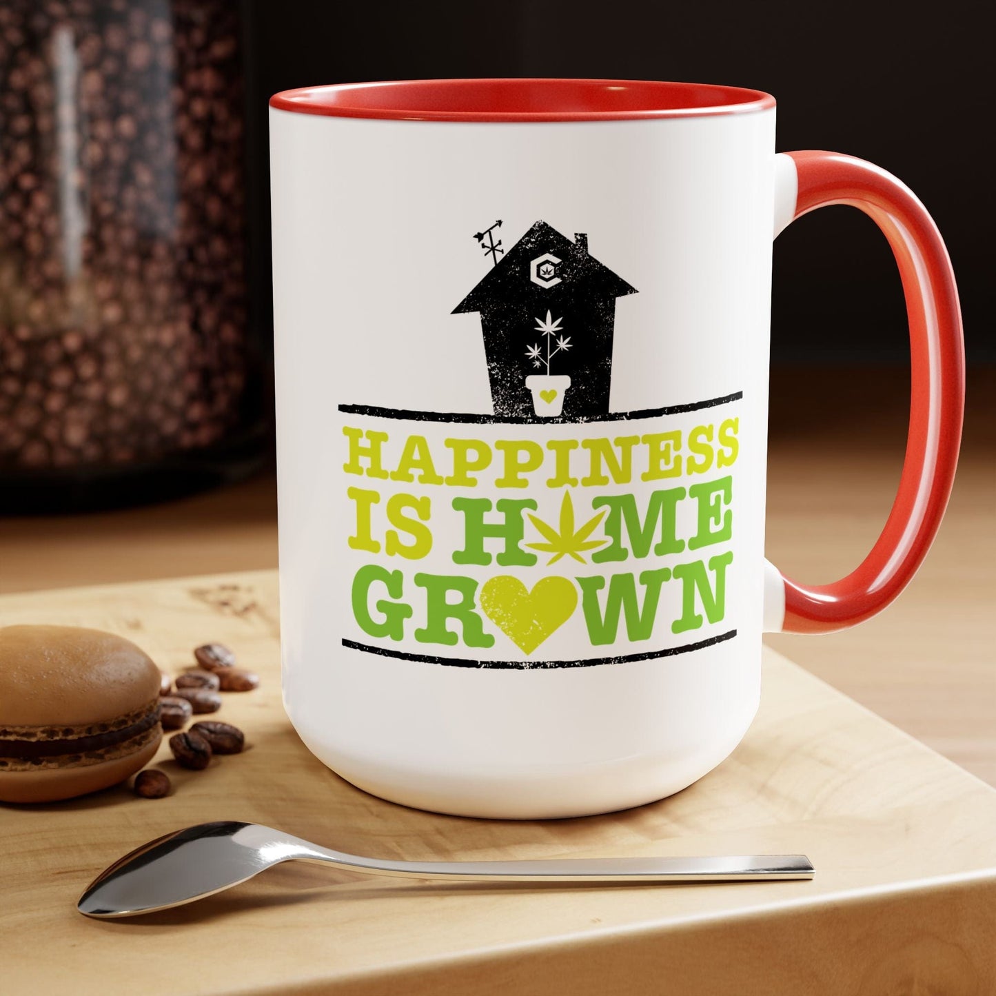 Happiness Is Homegrown Weed Coffee Mug