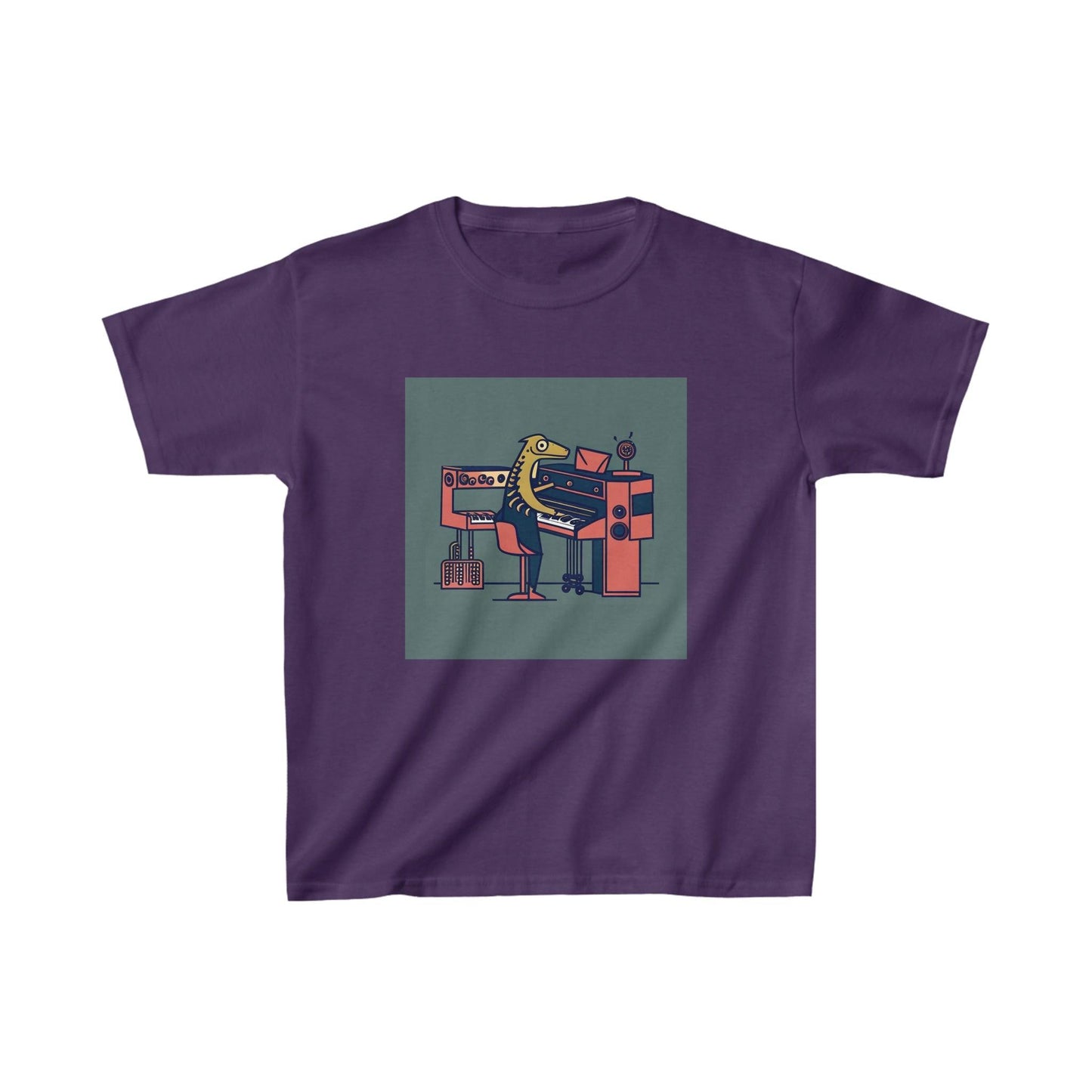 Lizard Vigilante Organs Kids Heavy Cotton™ Tee - Lizard Vigilante