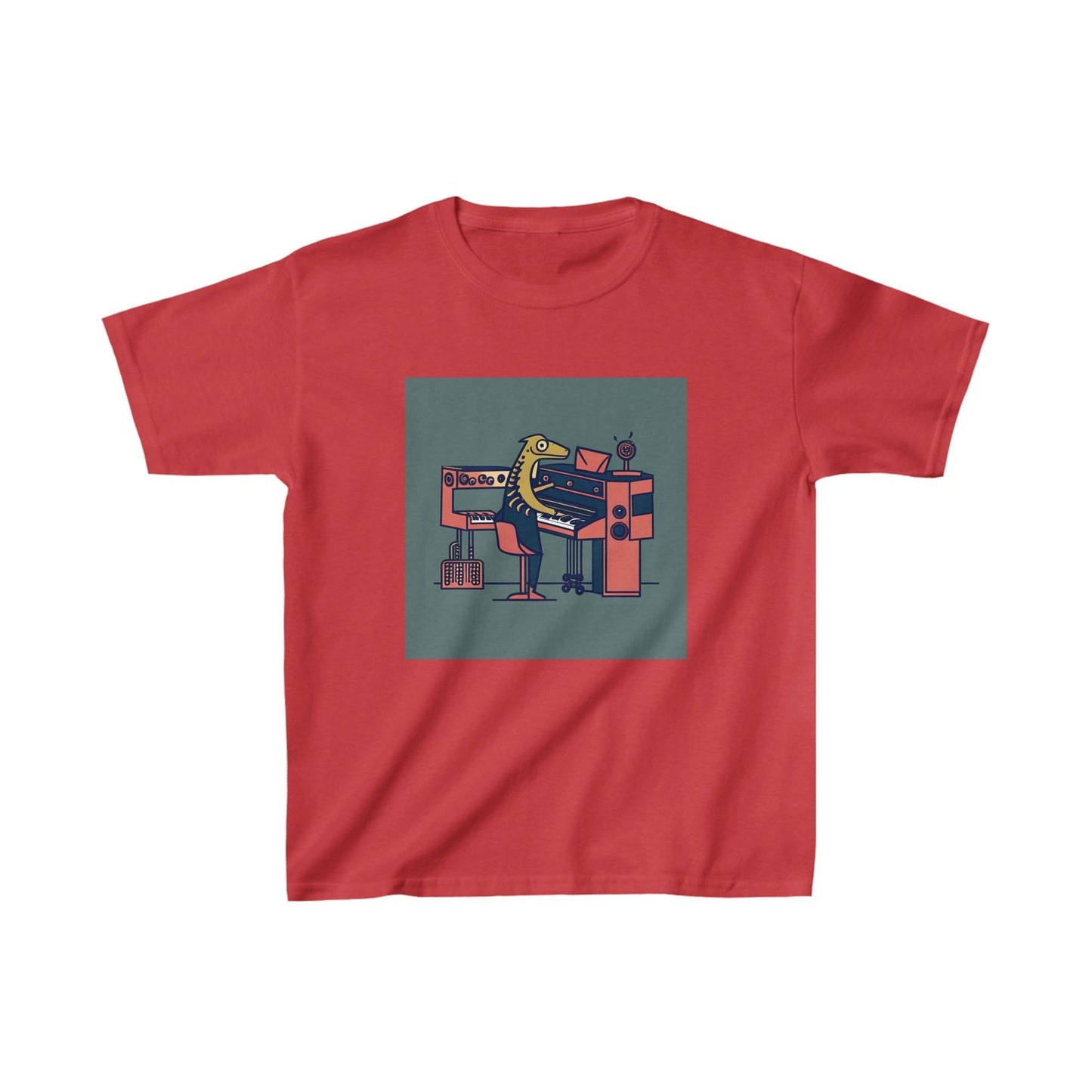 Lizard Vigilante Organs Kids Heavy Cotton™ Tee - Lizard Vigilante