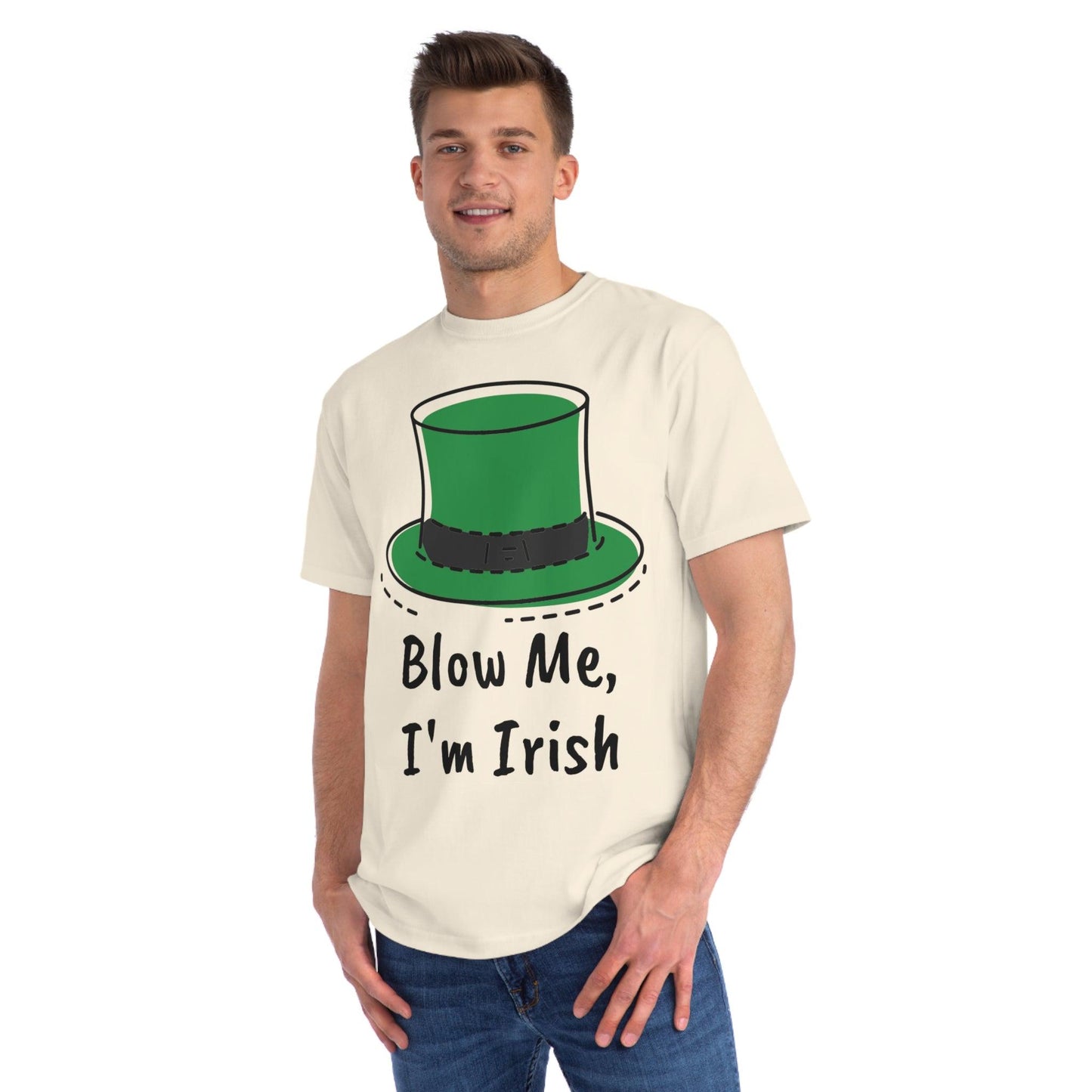 Blow Me, I'm Irish Organic Unisex Classic T-Shirt - Lizard Vigilante