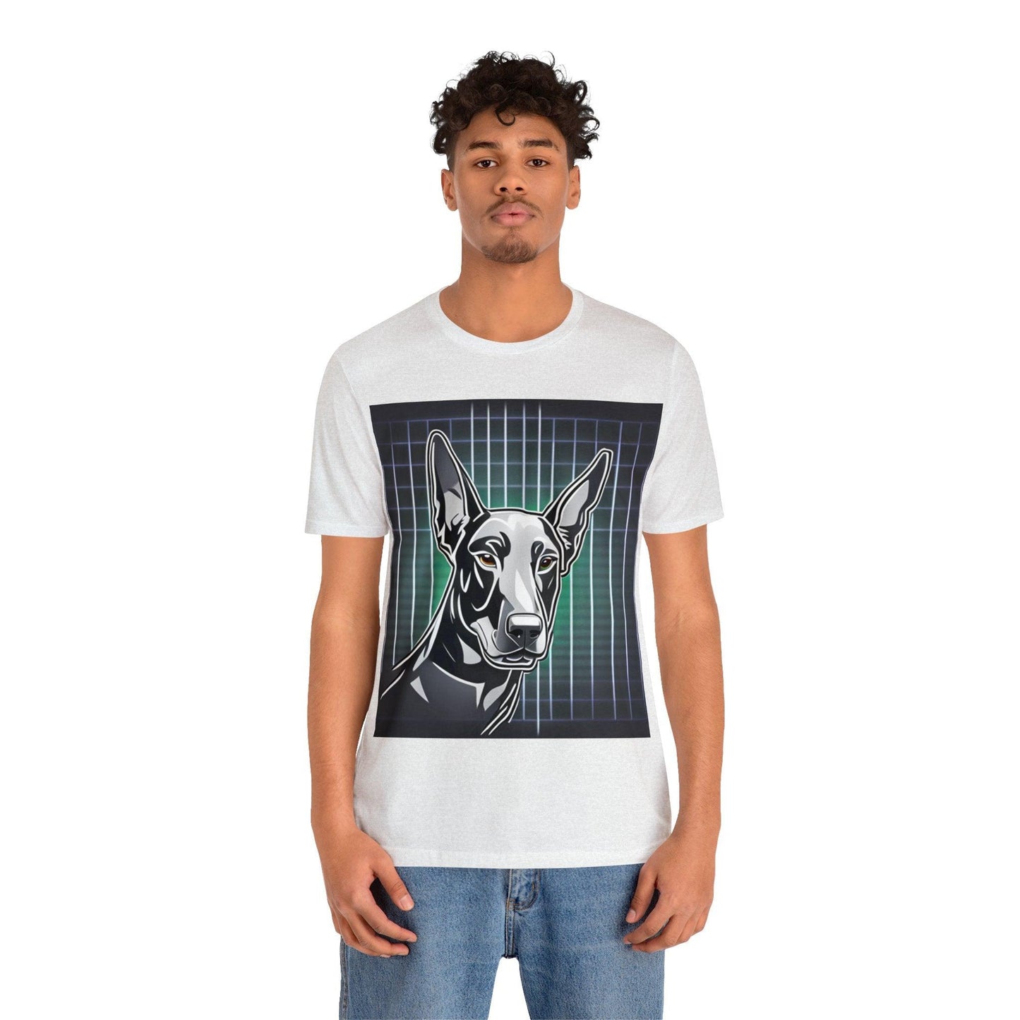 Doberman Graf Unisex Jersey Short Sleeve Tee - Lizard Vigilante