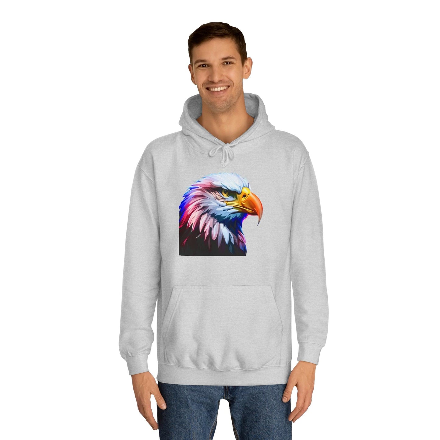 American Profile Unisex College Hoodie - Lizard Vigilante