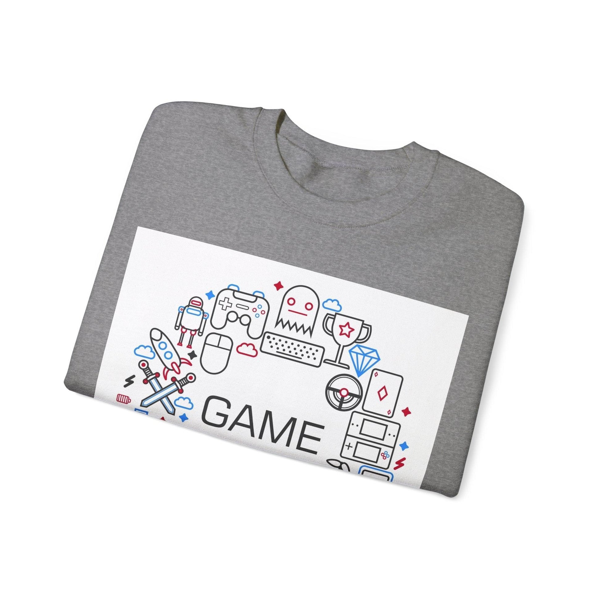 Video Game Unisex Heavy Blend™ Crewneck Sweatshirt - Lizard Vigilante