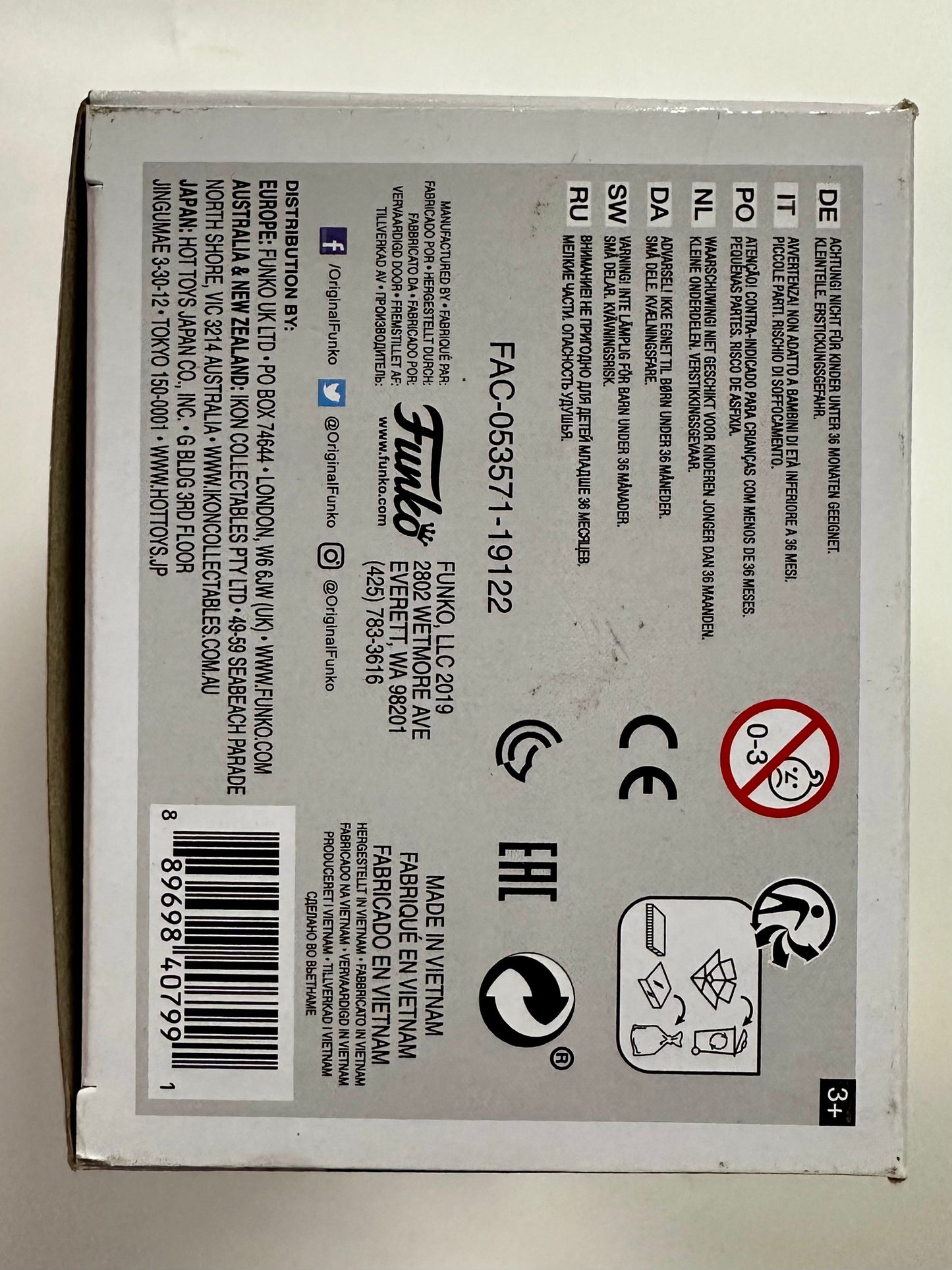 Funko Pop! Marvel Man-Thing #492 SDCC 2019 Summer Con Vaulted Exclusive