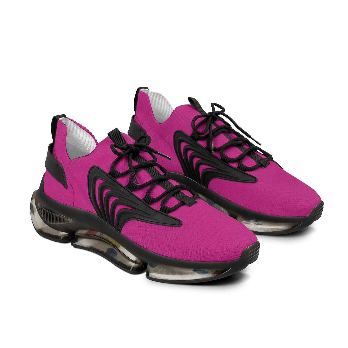 Men's Mesh Sneakers - Pink - Lizard Vigilante