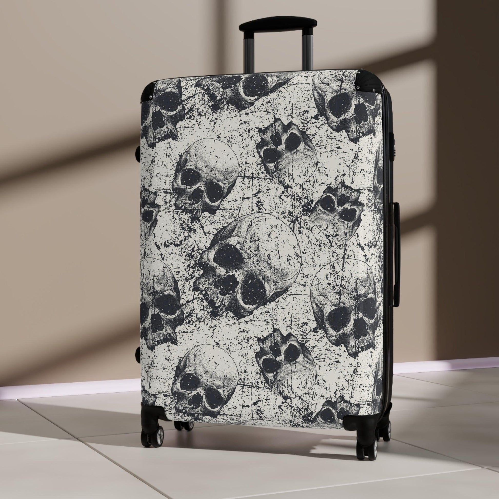 Ancient Skulls Suitcase - Premium Bags from Printify - Just $162.61! Shop now at Lizard Vigilante