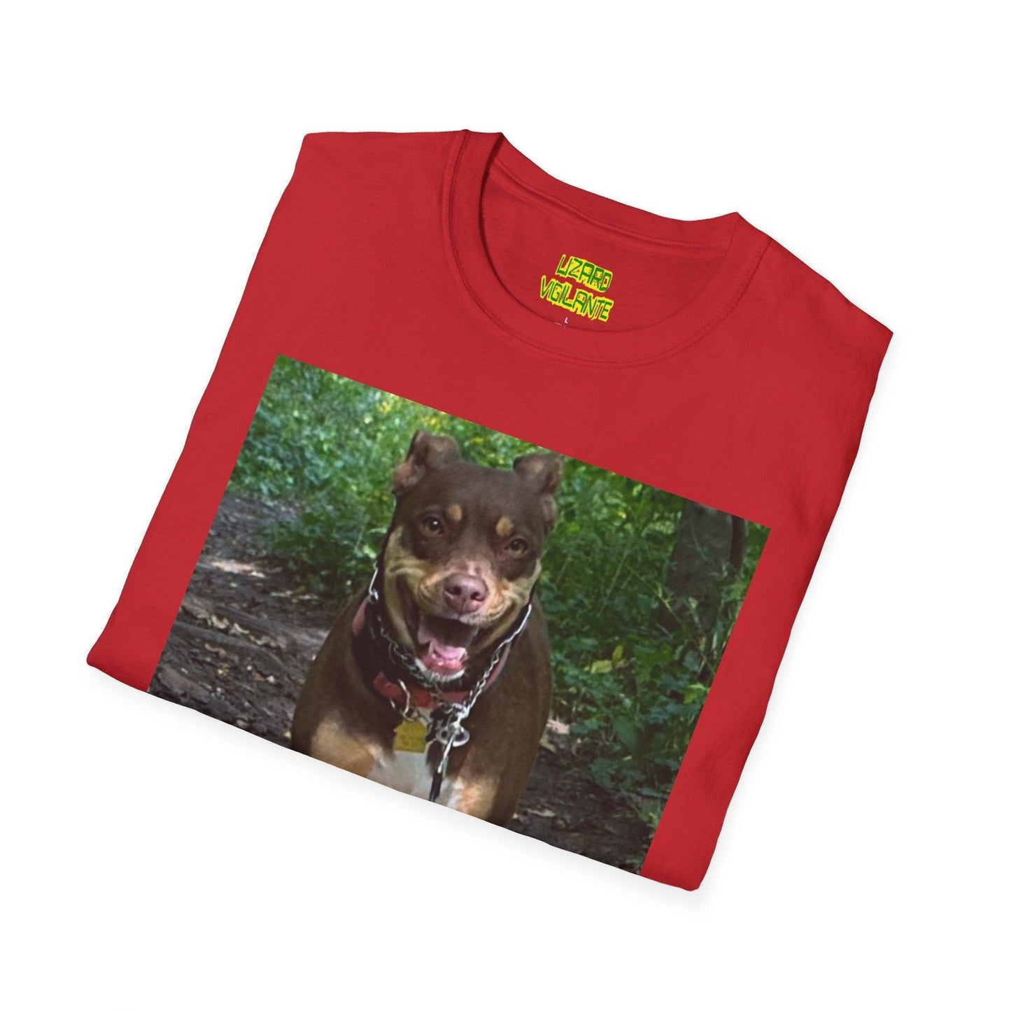 Primo the Band Dog Unisex Softstyle T-Shirt - Lizard Vigilante