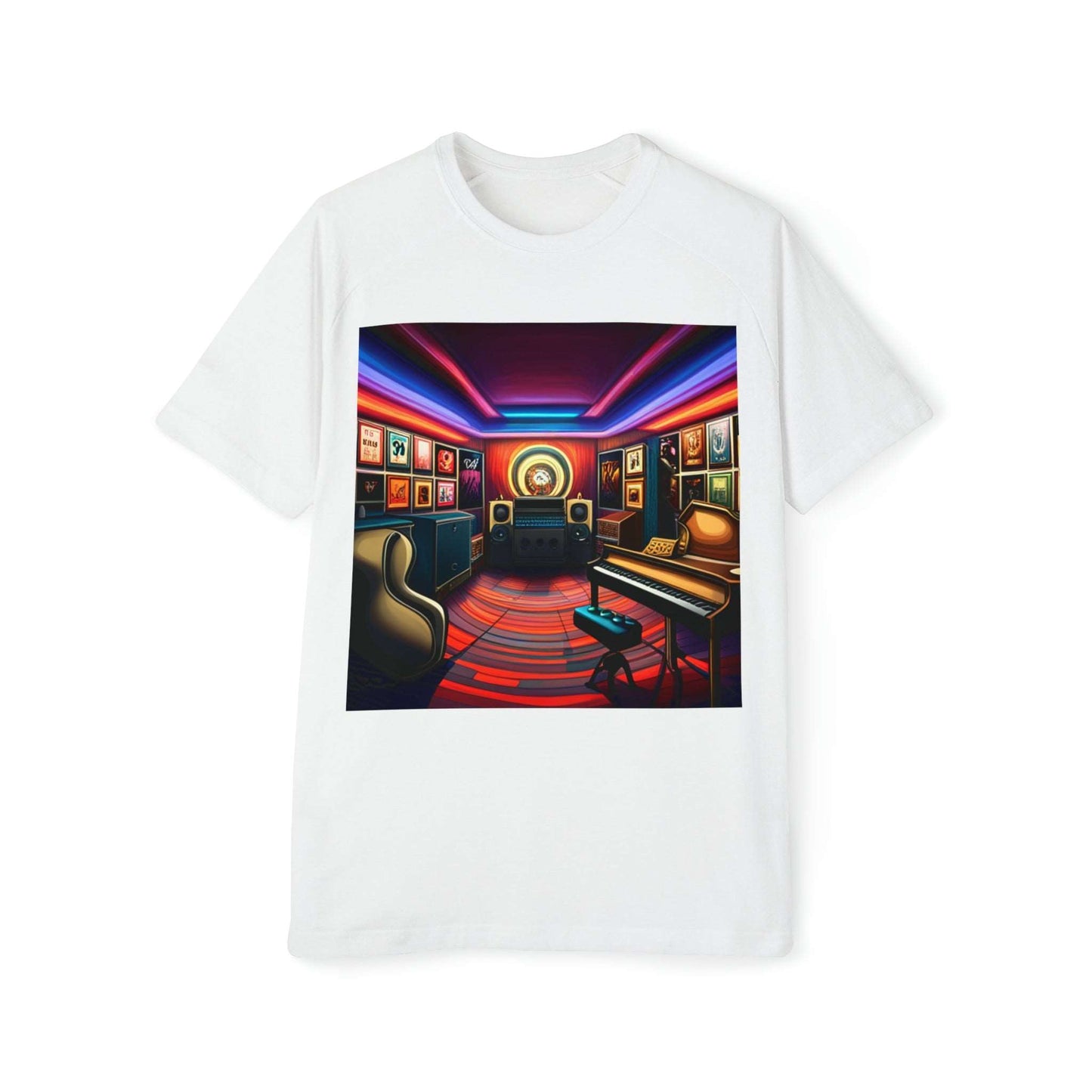 70s Studio Men's Raglan T-Shirt - Premium T-Shirt from Printify - Just $37.99! Shop now at Lizard Vigilante