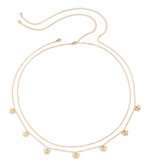 Women's Butterfly Waist Chain