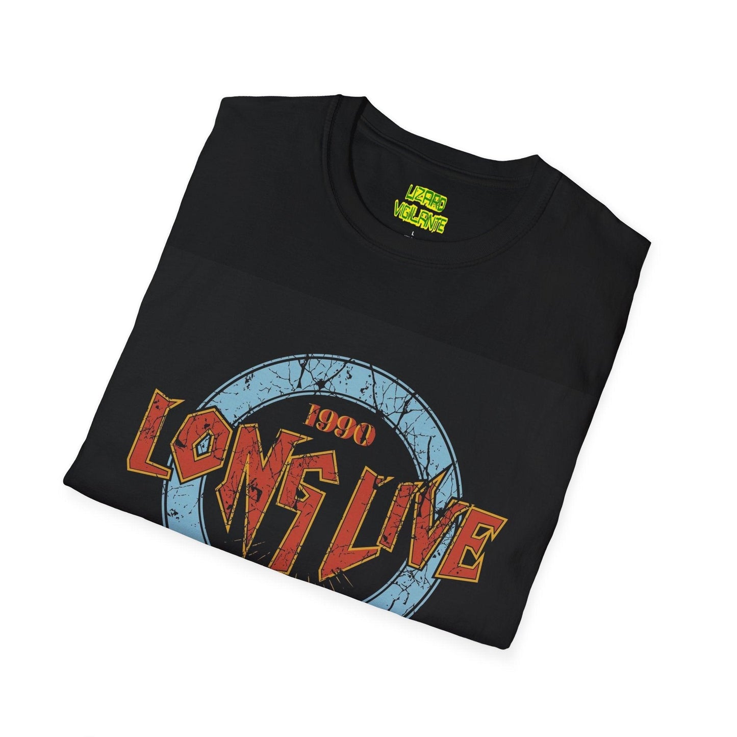 Long Live Rock And Roll Unisex Softstyle T-Shirt - Lizard Vigilante