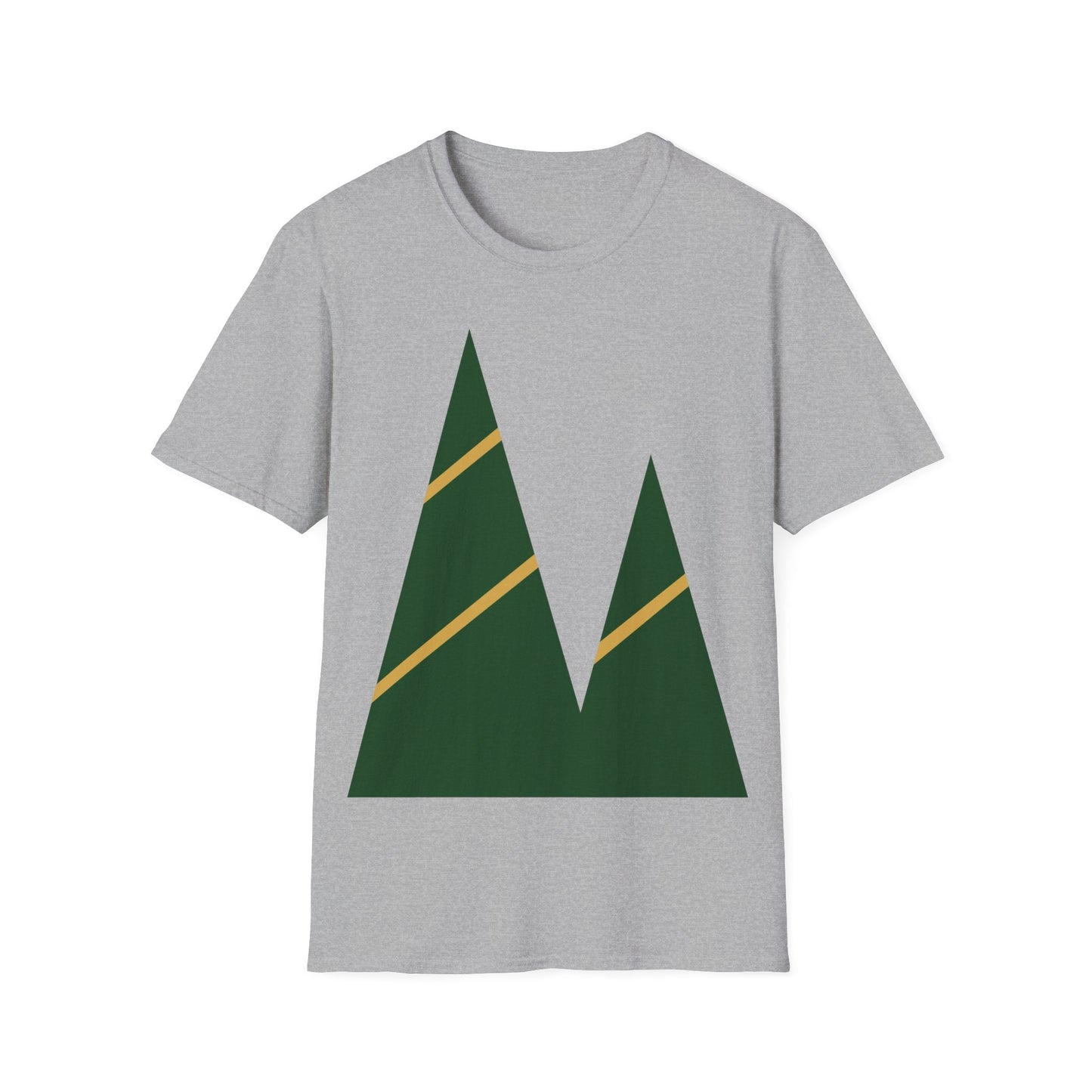 Christmas Holiday Trees Unisex Softstyle T-Shirt - Lizard Vigilante