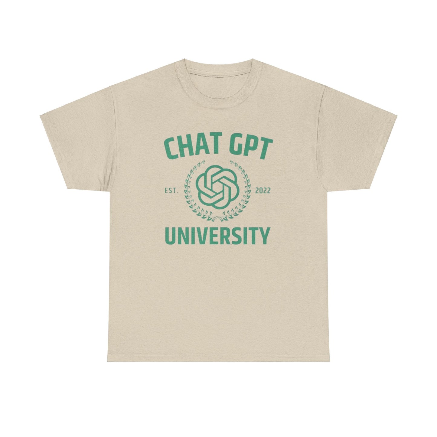 Chat GPT University Shirt – Funny AI Meme T-Shirt for Tech Fans