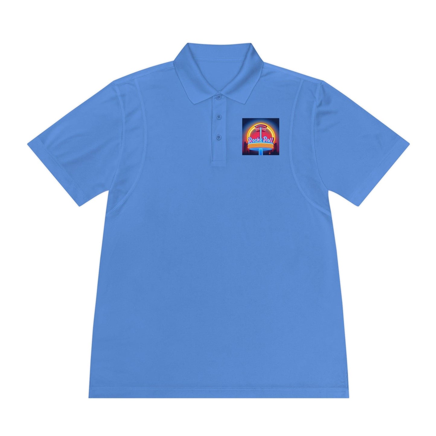 Rock & Roll Diner Men's Sport Polo Shirt - Lizard Vigilante