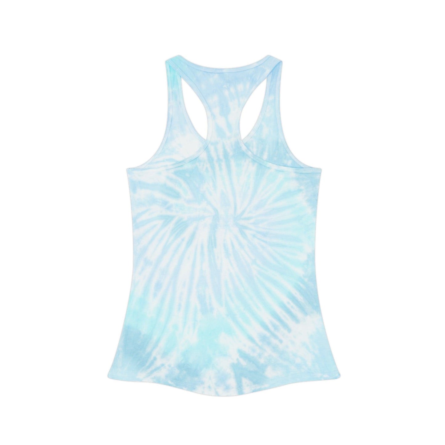 Purple MoonTown Tie Dye Racerback Tank Top - Lizard Vigilante