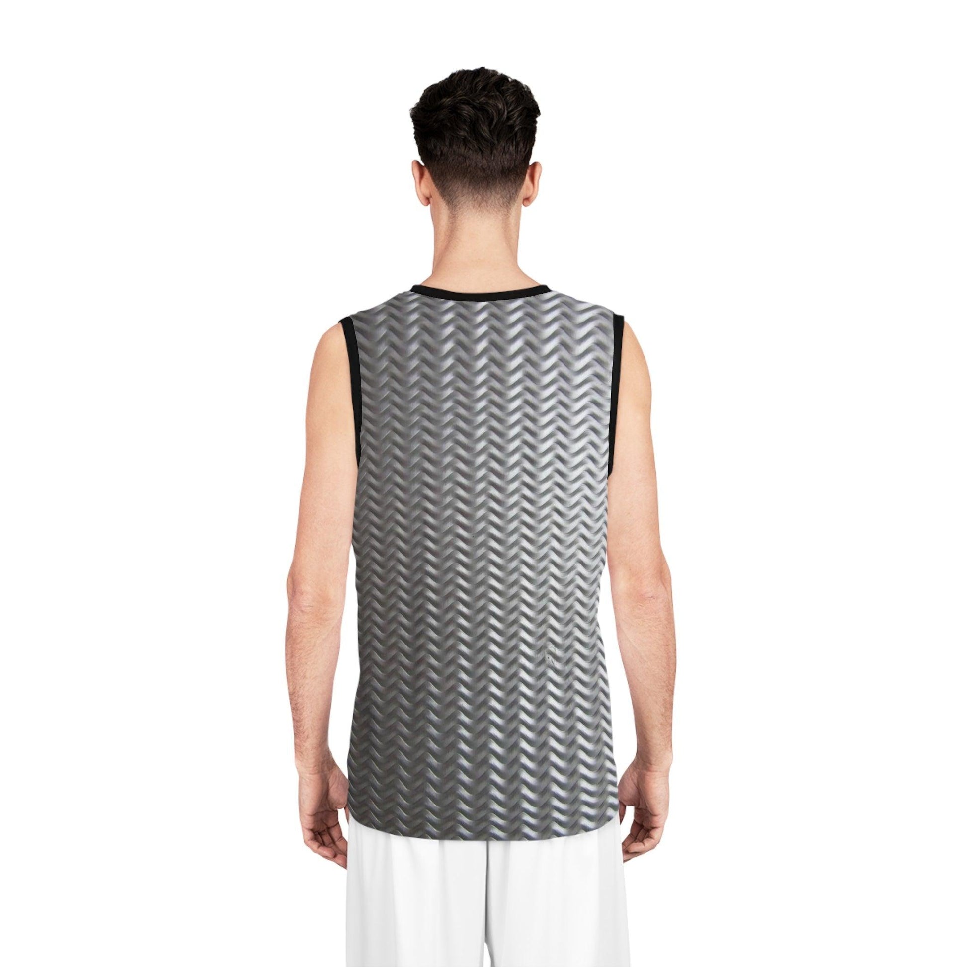 Aluminum Treads Basketball Jersey - Lizard Vigilante