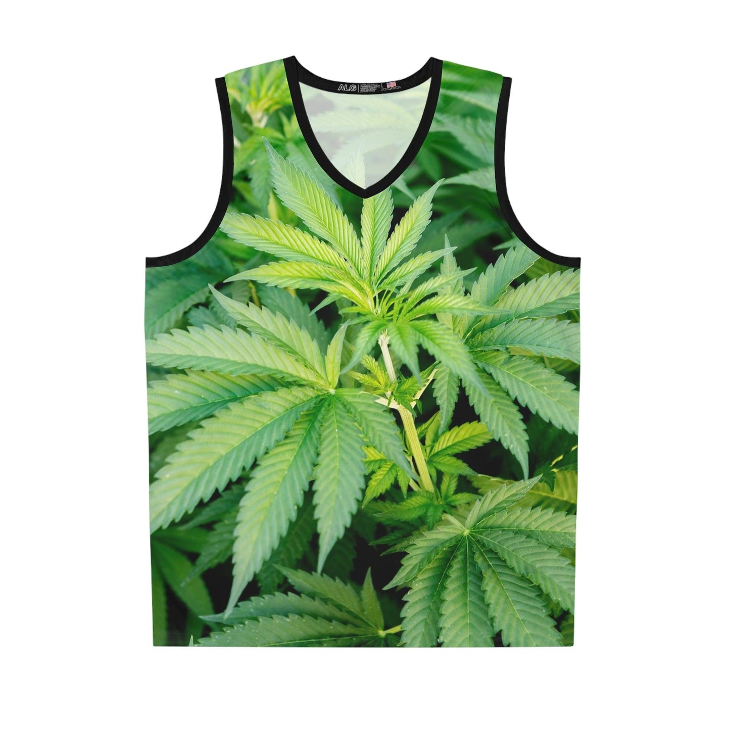 Weed Basketball Jersey - Lizard Vigilante