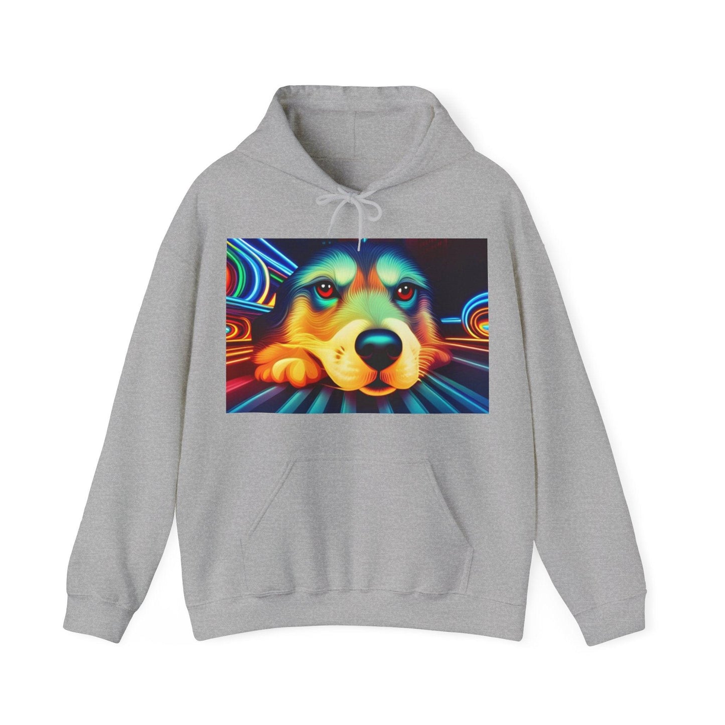 The Dog Album Unisex Heavy Blend™ Hooded Sweatshirt - Lizard Vigilante