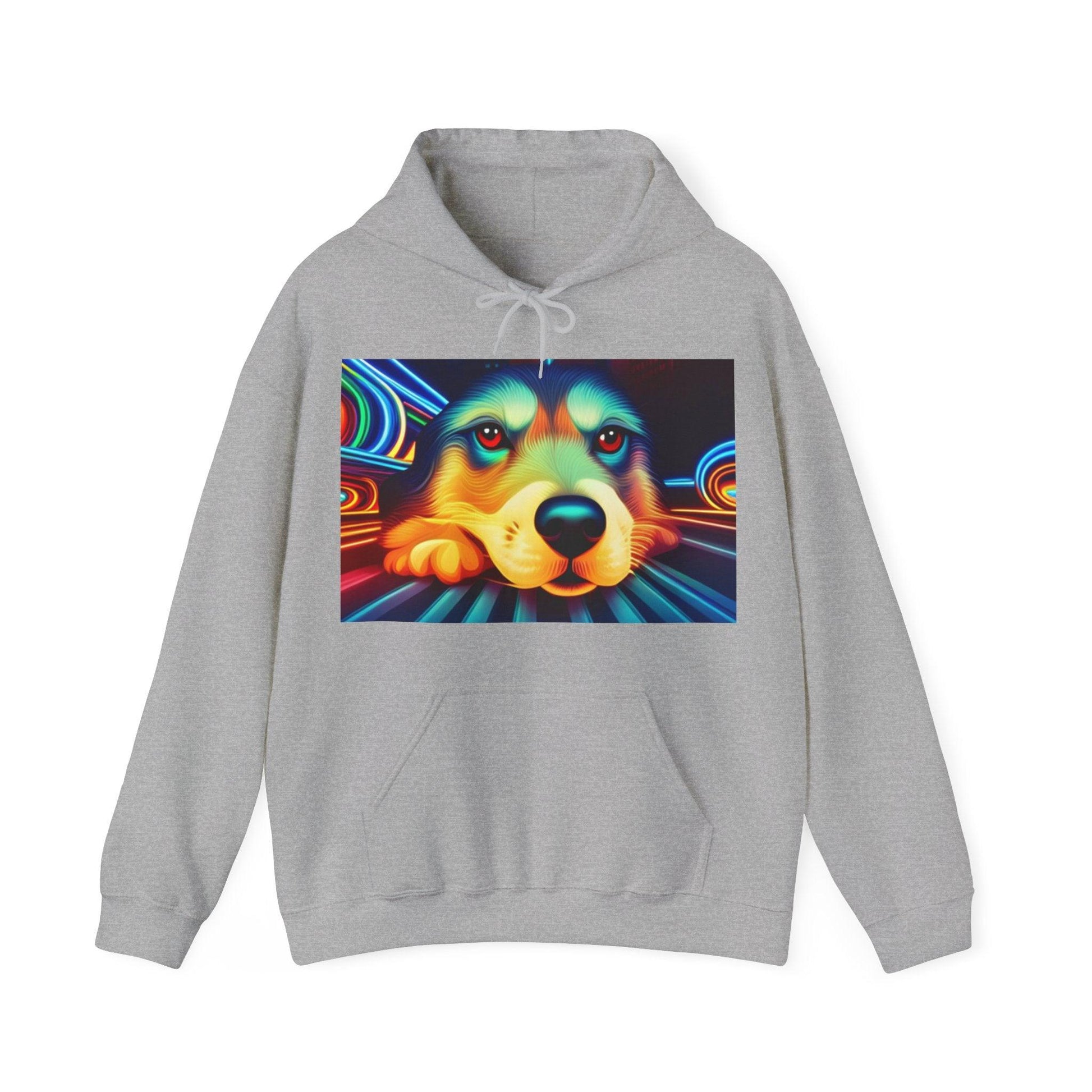 The Dog Album Unisex Heavy Blend™ Hooded Sweatshirt - Lizard Vigilante