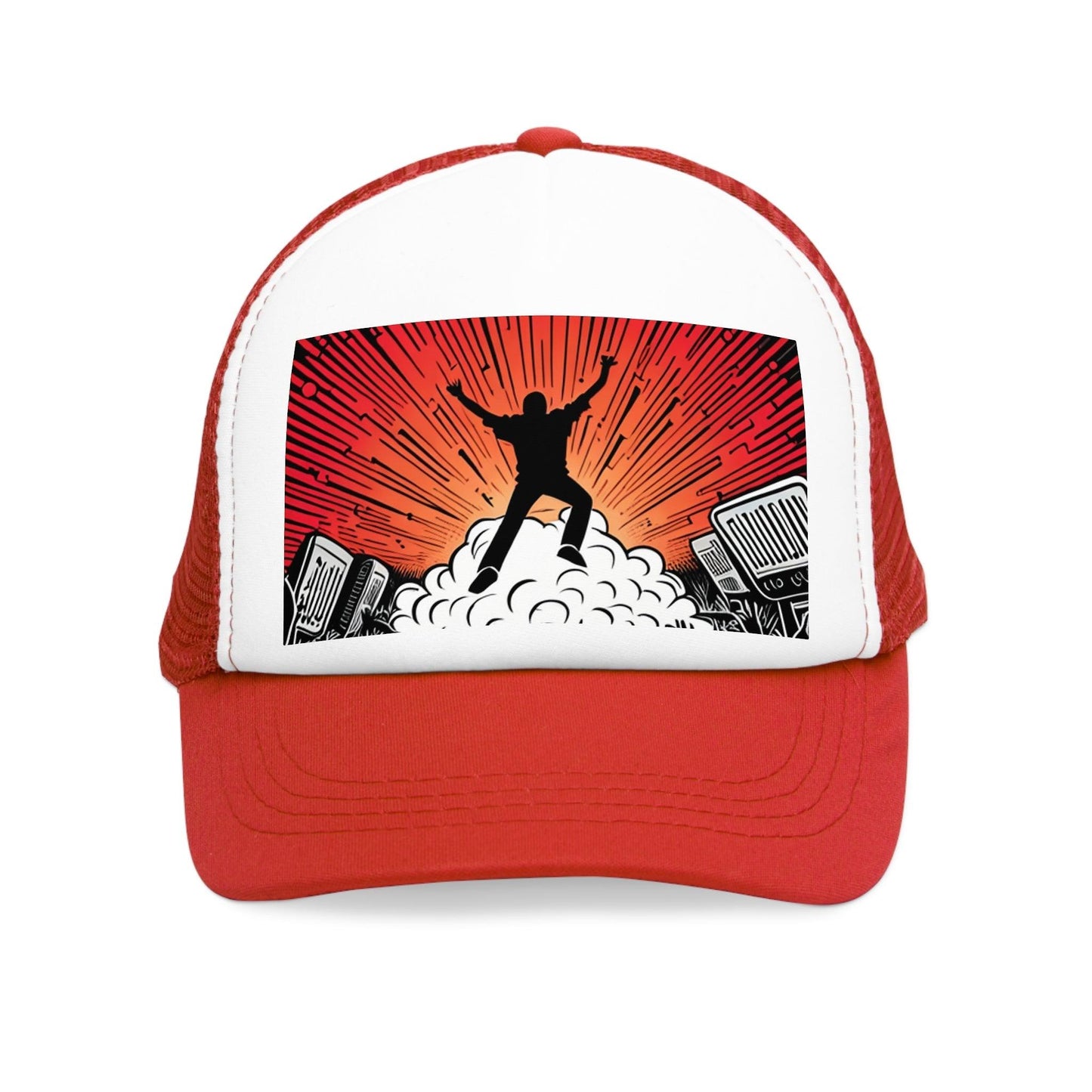 Metal Concert Mesh Cap - Lizard Vigilante