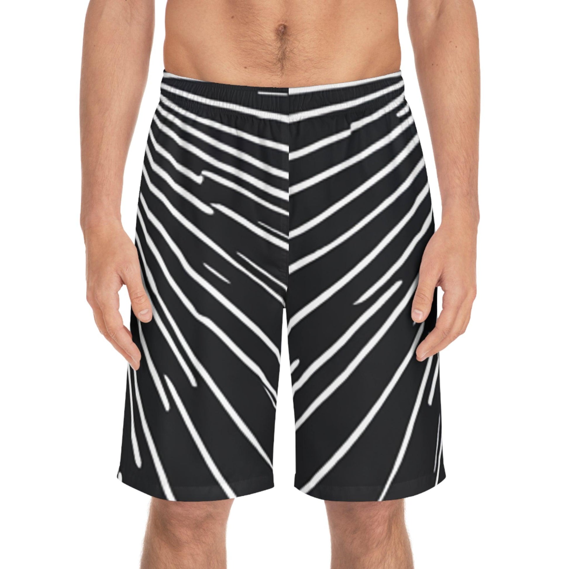 B&W Rays Men's Board Shorts - Lizard Vigilante