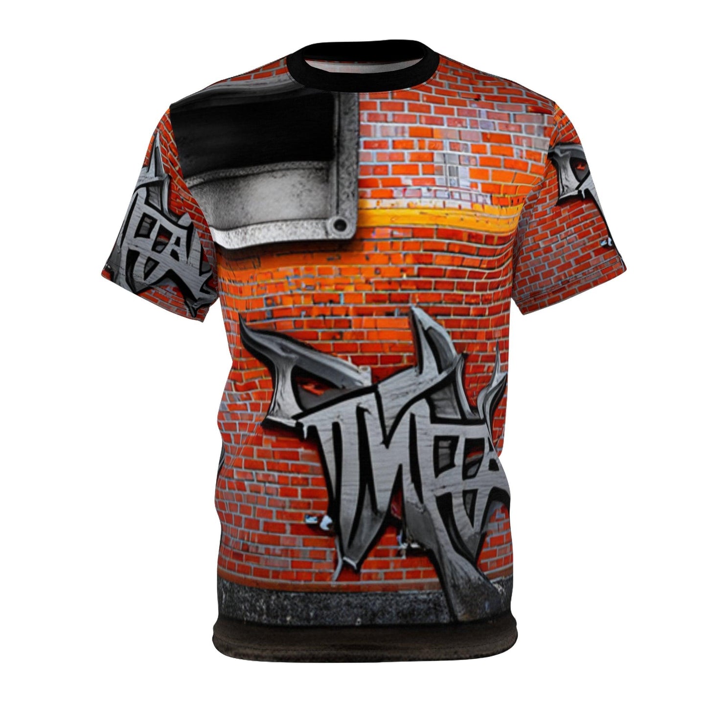 Metal Graf Unisex Cut & Sew Tee (AOP) - Lizard Vigilante