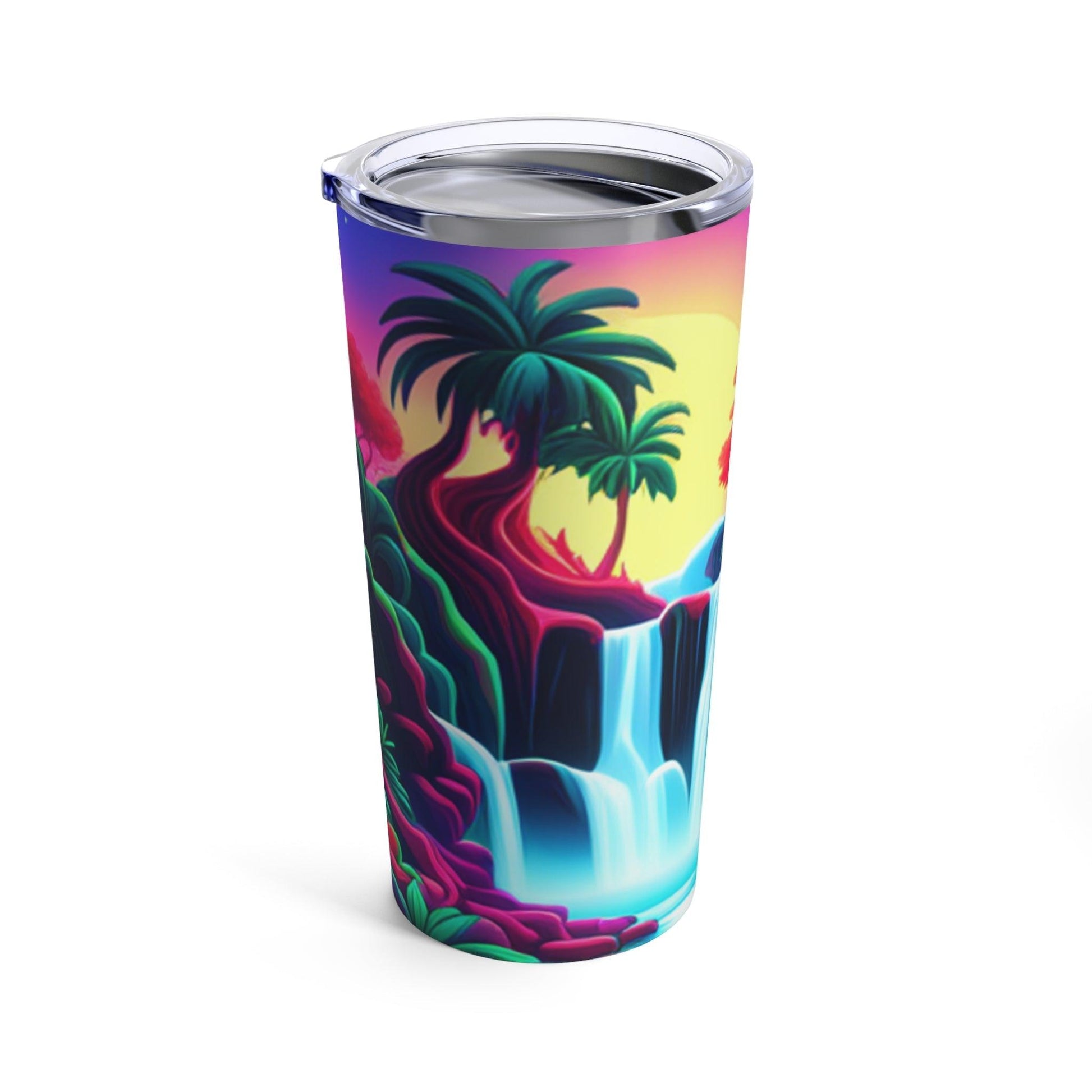 Tropic Falls Tumbler 20oz - Lizard Vigilante