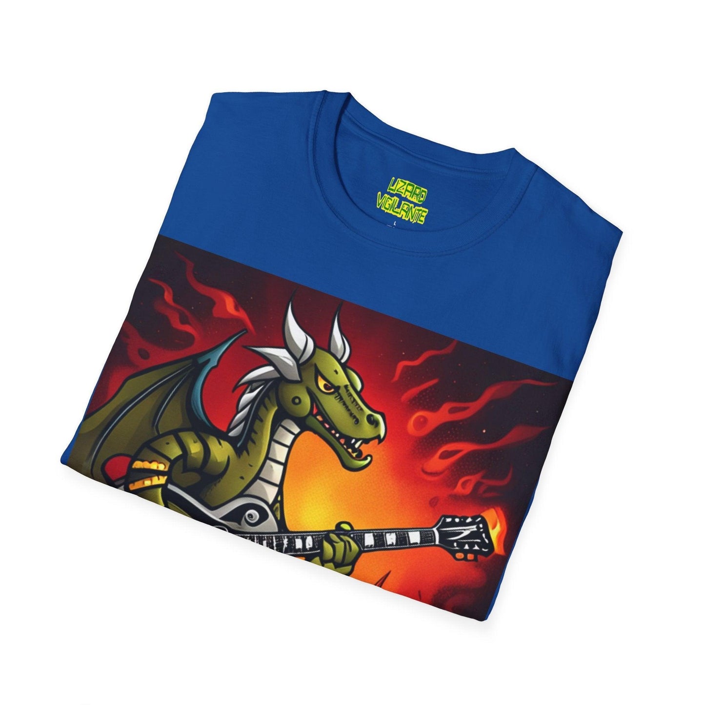 Draggin Solo Unisex Softstyle T-Shirt - Lizard Vigilante