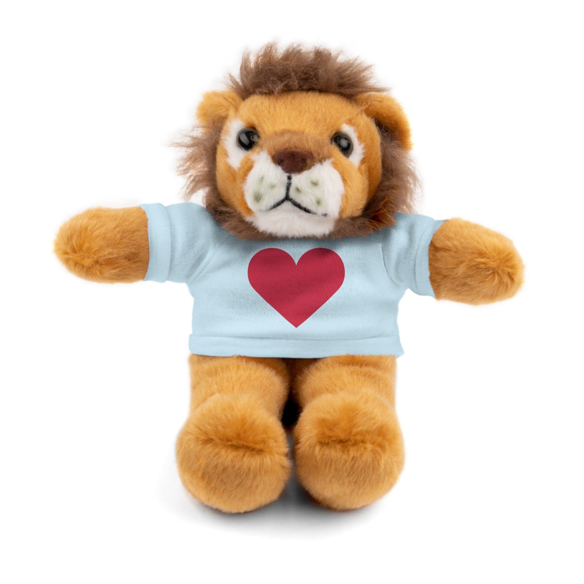 Red Heart Stuffed Animals with Tee - Lizard Vigilante