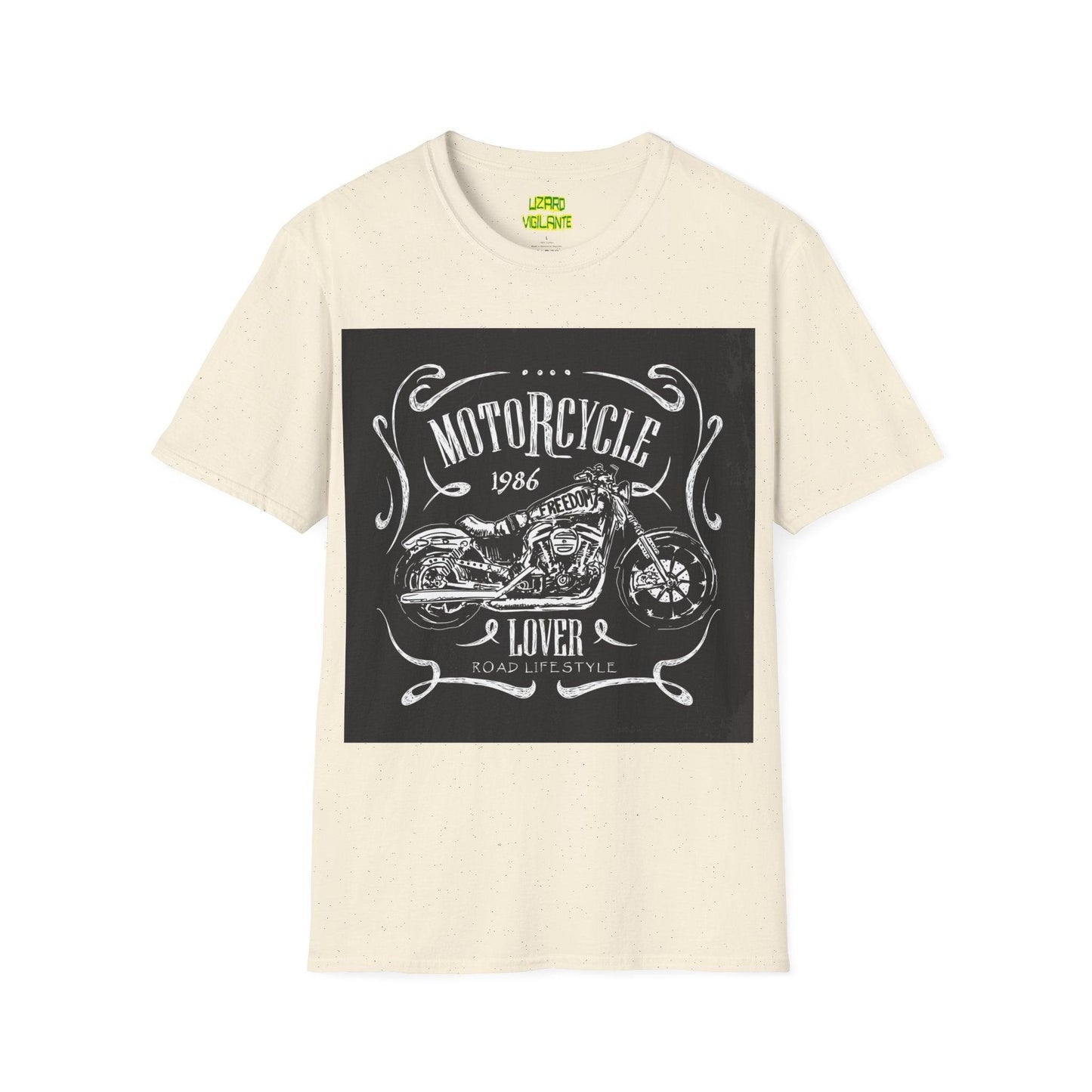 Motorcycle Lover Unisex Softstyle T-Shirt - Lizard Vigilante