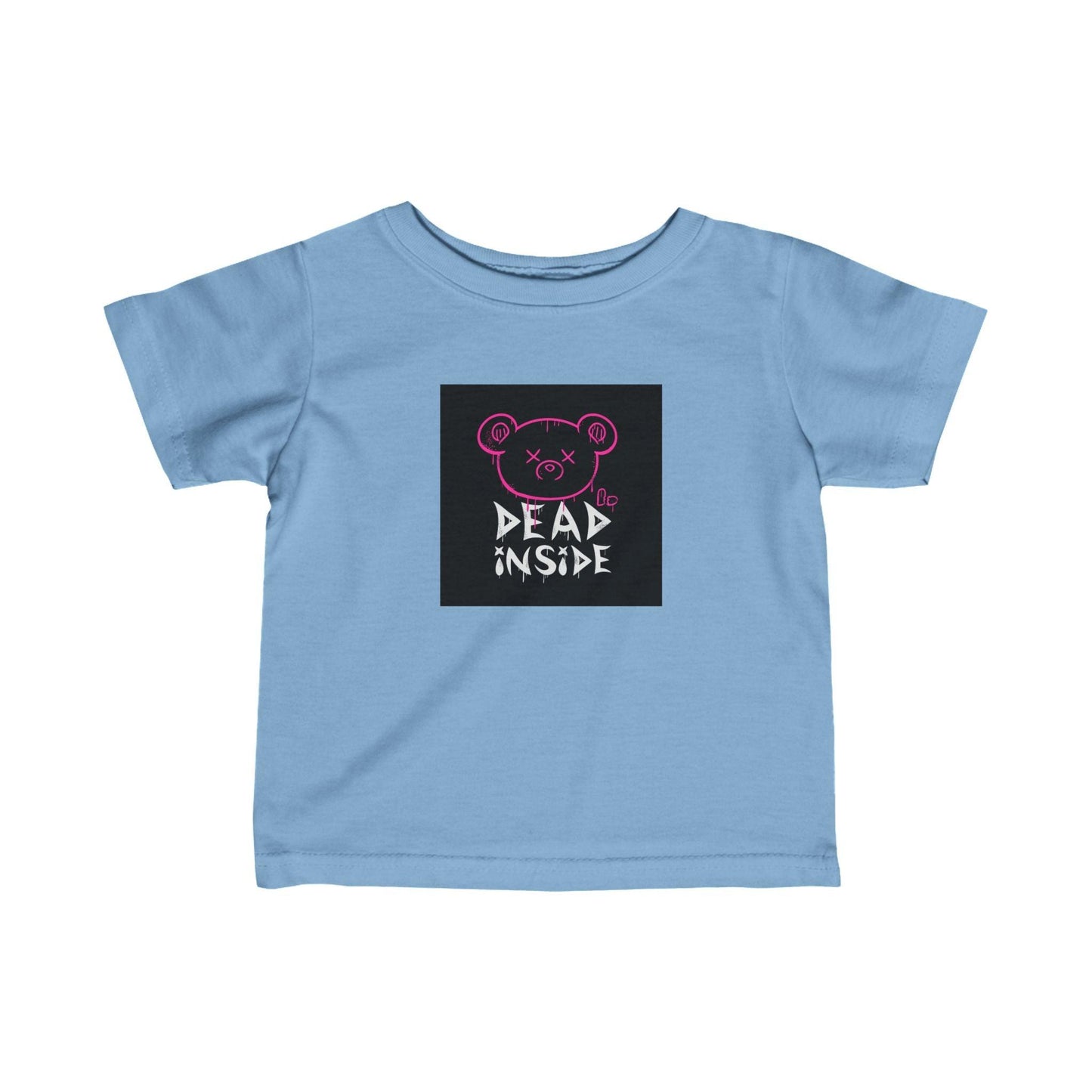 Dead Inside Teddy Bear Infant Fine Jersey Tee - Premium Kids clothes from Printify - Just $23.99! Shop now at Lizard Vigilante