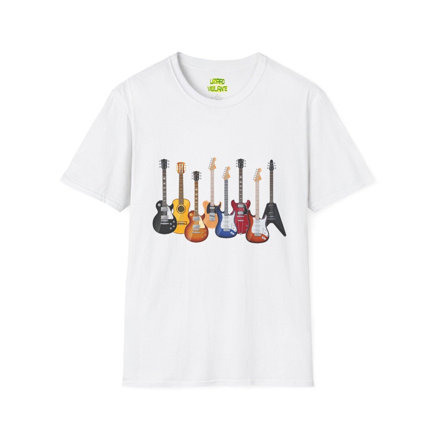 The Guitars Unisex Softstyle T-Shirt - Lizard Vigilante