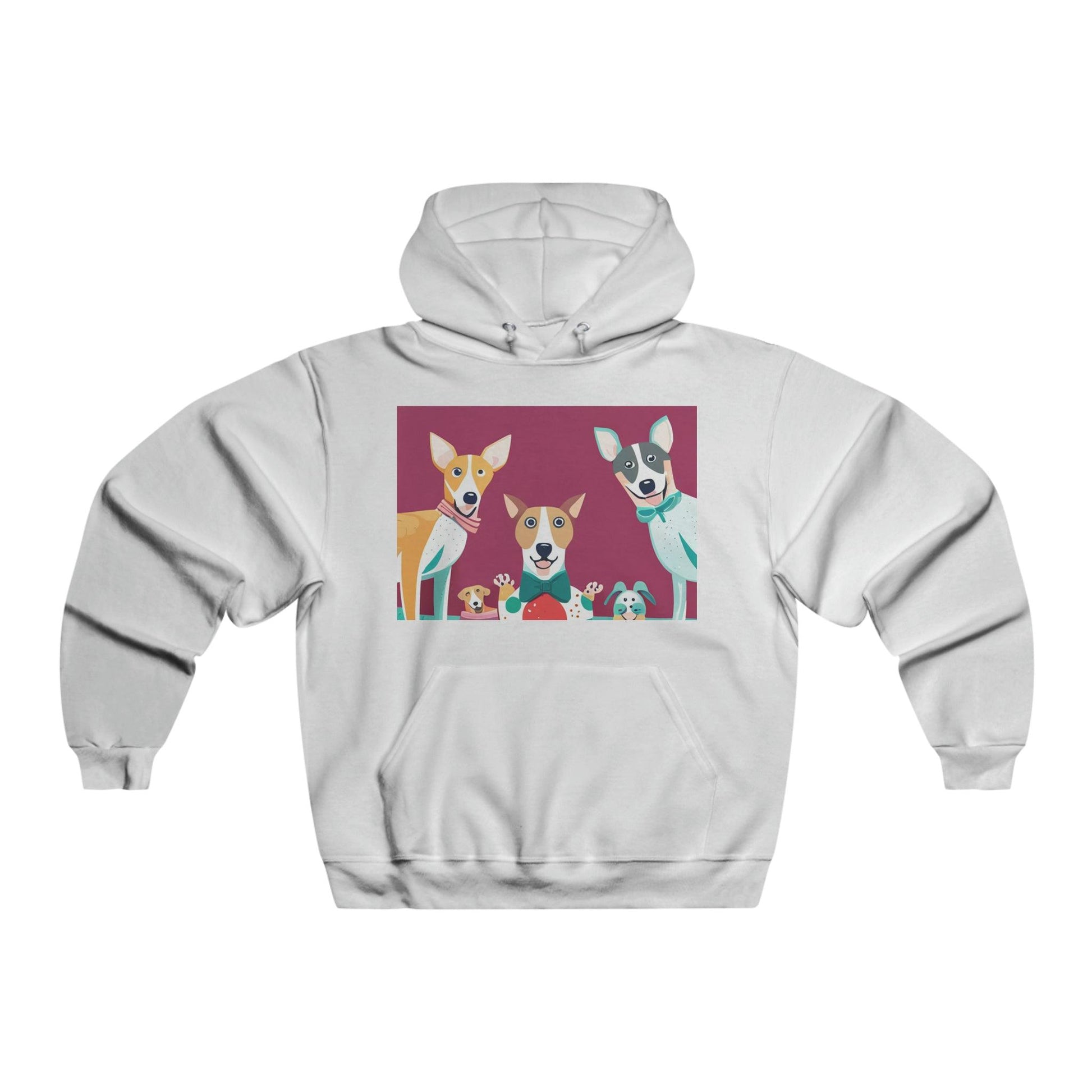 Illustrated by Doggie Men's NUBLEND® Hooded Sweatshirt - Lizard Vigilante