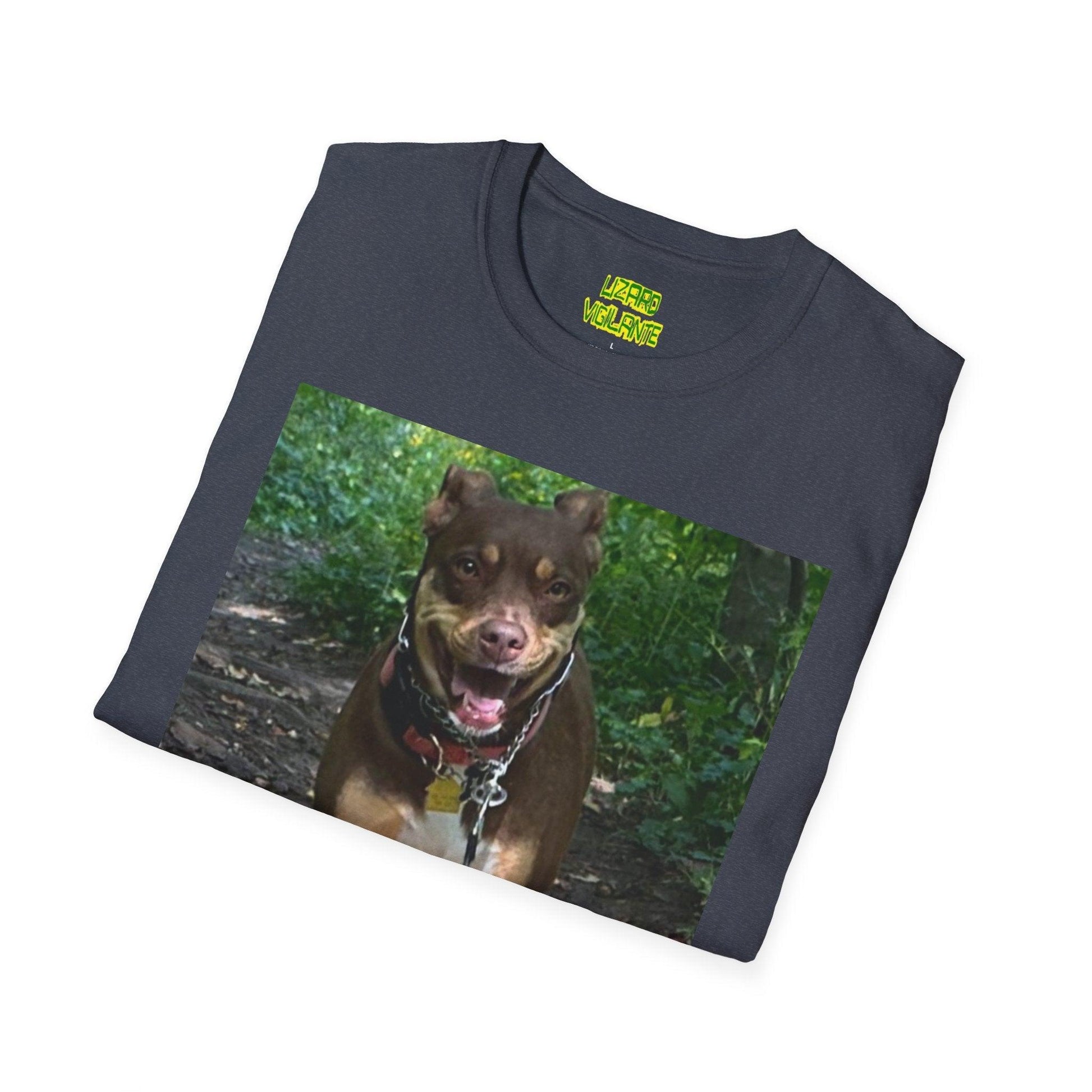 Primo the Band Dog Unisex Softstyle T-Shirt - Lizard Vigilante