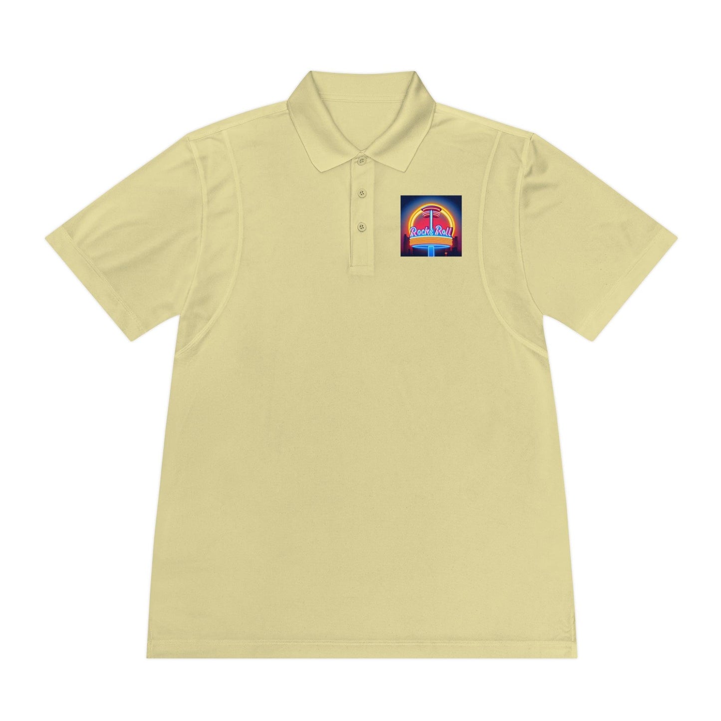 Rock & Roll Diner Men's Sport Polo Shirt - Lizard Vigilante