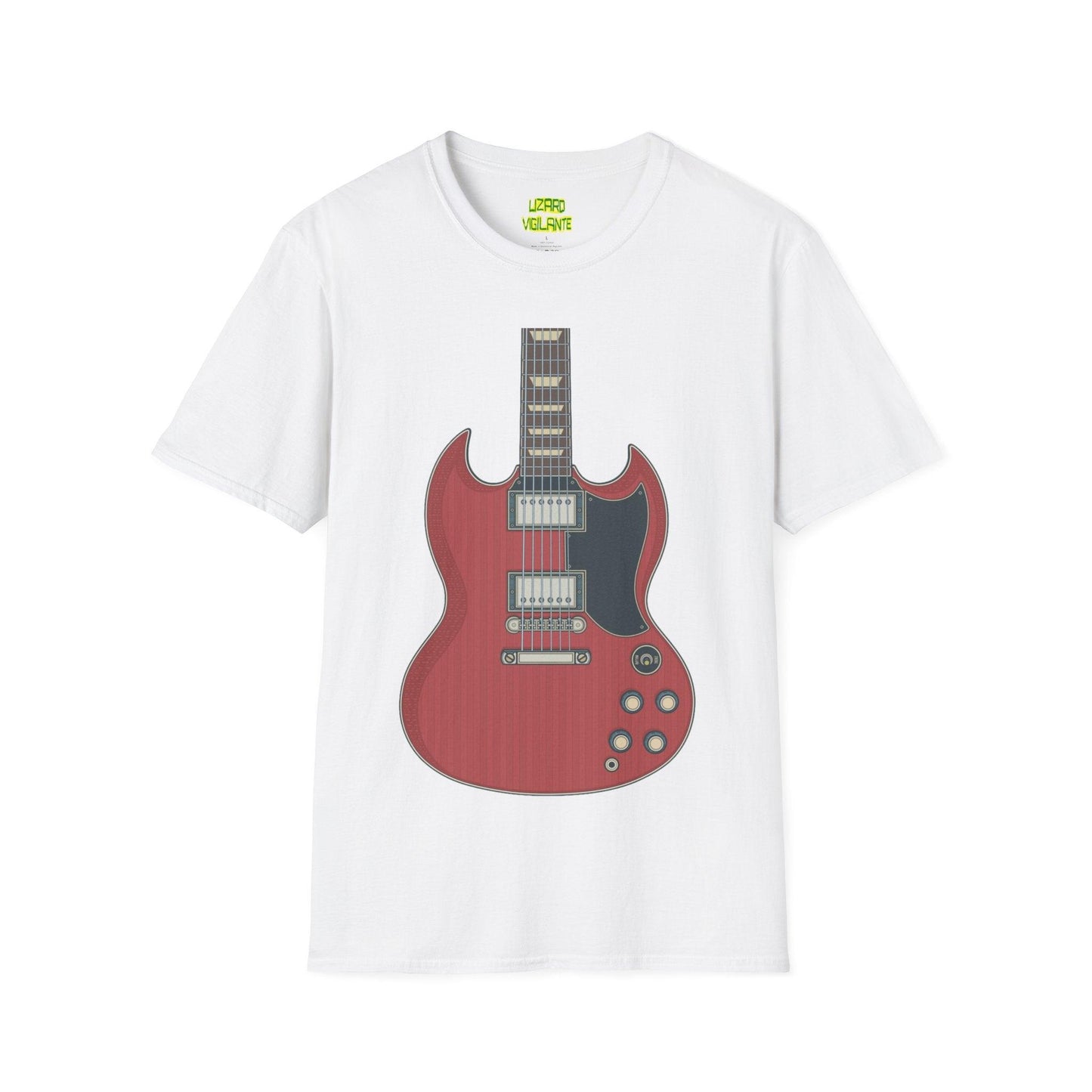 Iconic Red SG Unisex Softstyle T-Shirt - Lizard Vigilante