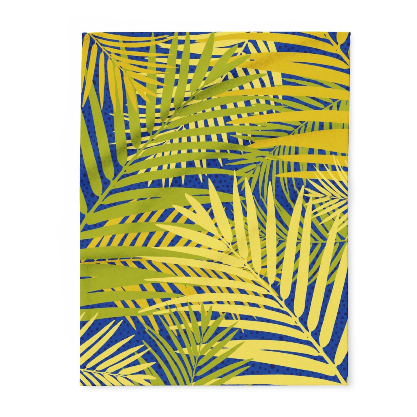 Tropical Arctic Fleece Blanket - Lizard Vigilante