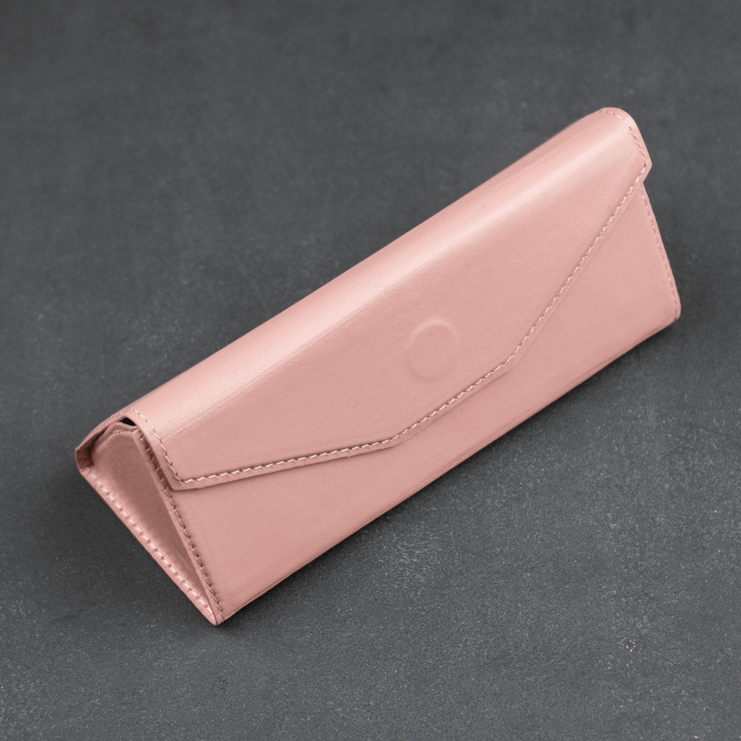 Luxury Leather Sunglasses Case - Pink - Louisville