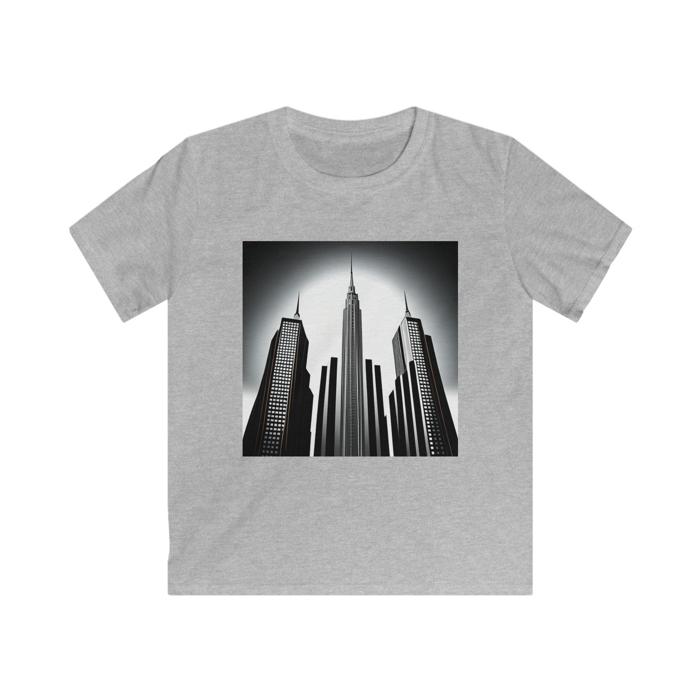 The Three Tallest Buildings Kids Softstyle Tee - Lizard Vigilante