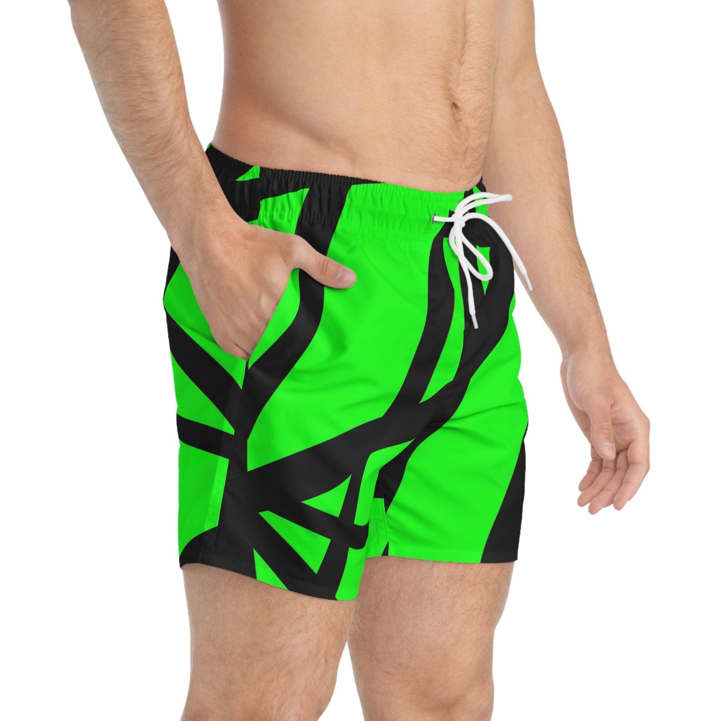 VH 3 Swim Trunks - Premium All Over Prints from Printify - Just $52.99! Shop now at Lizard Vigilante