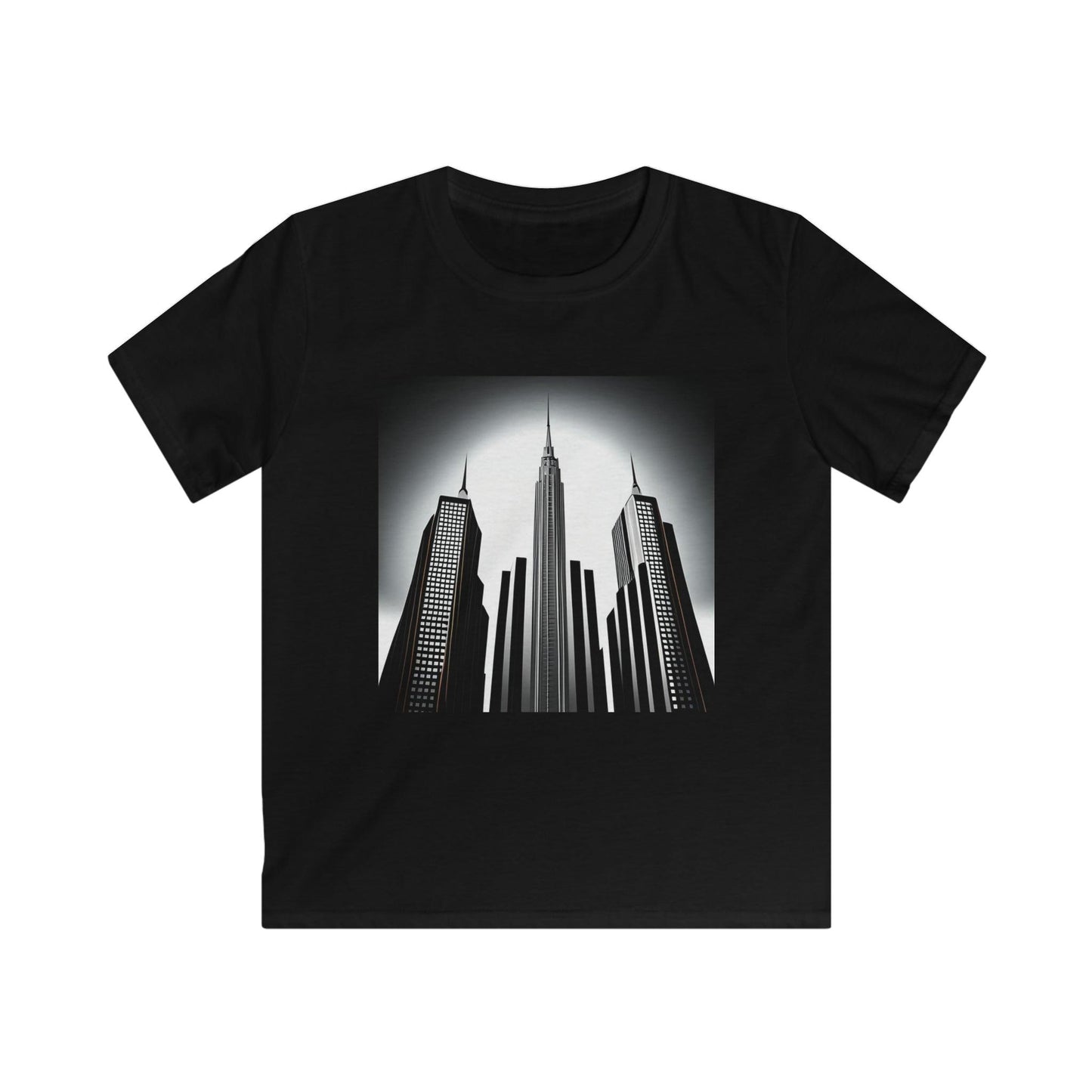 The Three Tallest Buildings Kids Softstyle Tee - Lizard Vigilante